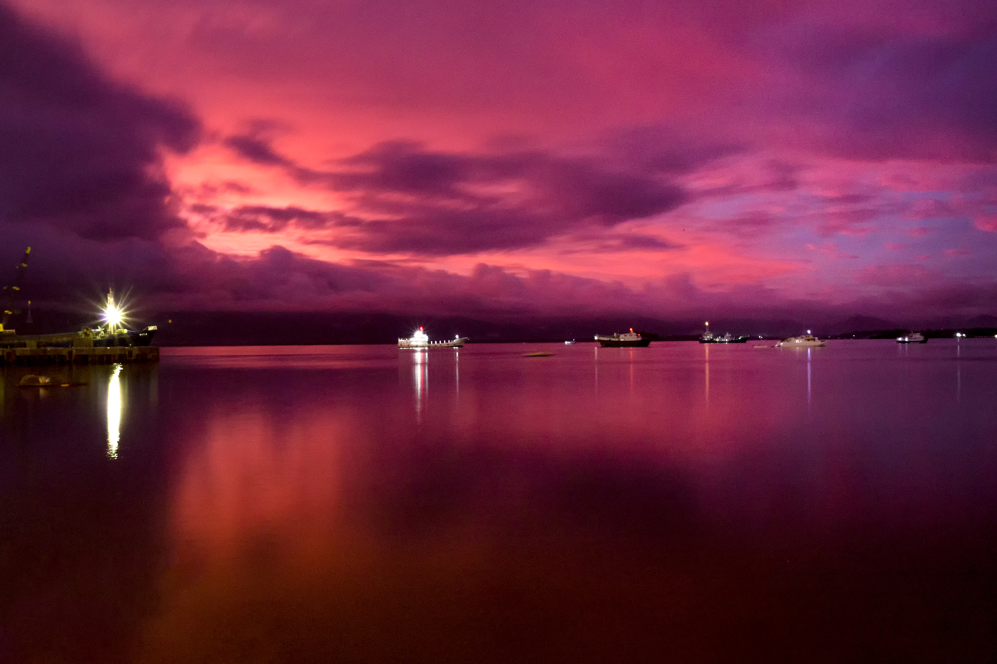 Canon EOS 1100D (EOS Rebel T3 / EOS Kiss X50) sample photo. Puerto princesa evening photography