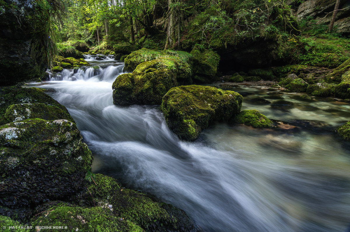 Pentax K-5 sample photo. Flow photography