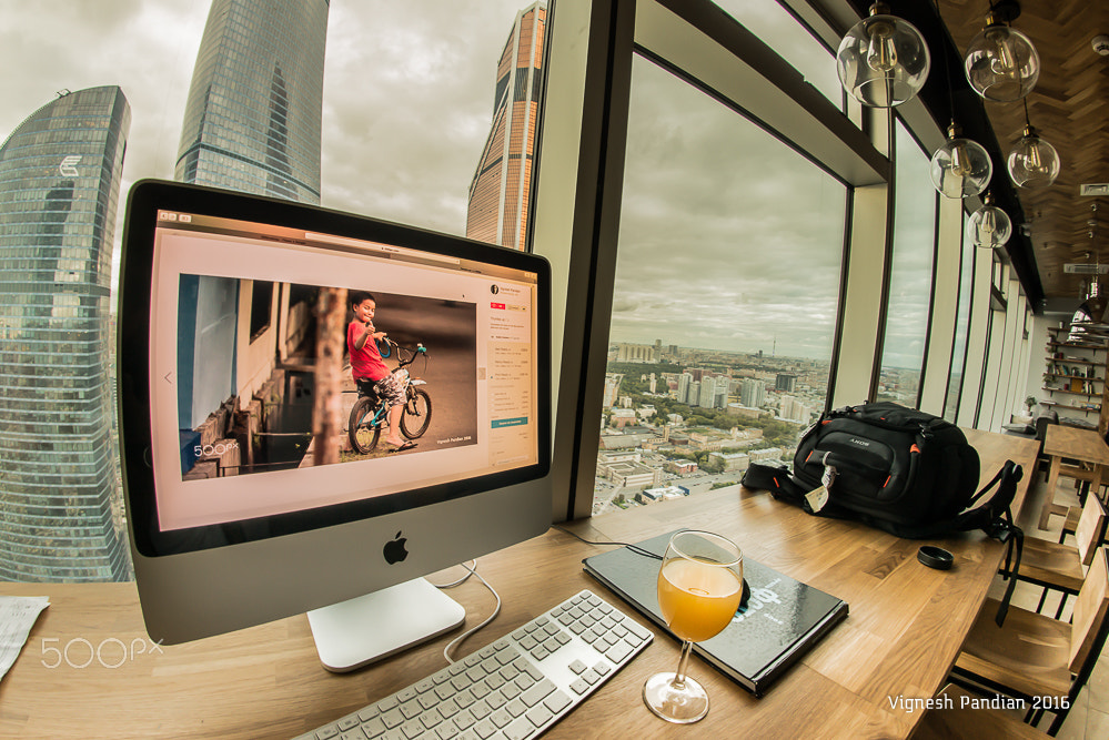 Nikon D800 + Nikon AF Fisheye-Nikkor 16mm F2.8D sample photo. My ( work + play ) studio with a view photography