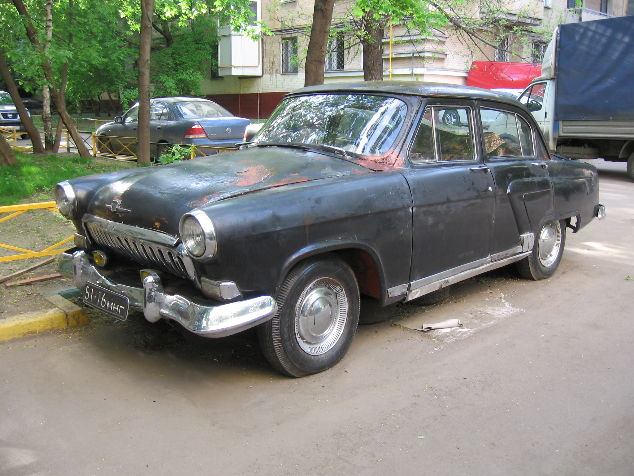 Canon POWERSHOT A520 sample photo. Gaz-21 "volga" (2-nd series) photography