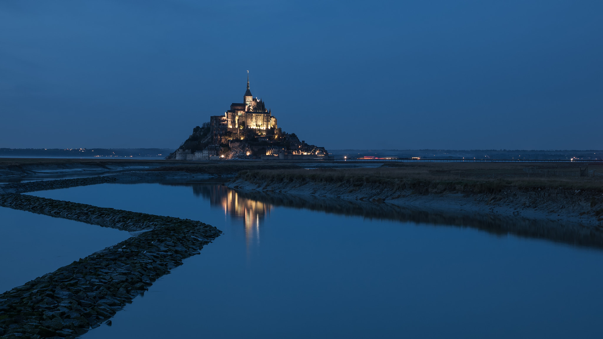 Panasonic Lumix DMC-G7 sample photo. Mont saint michel photography