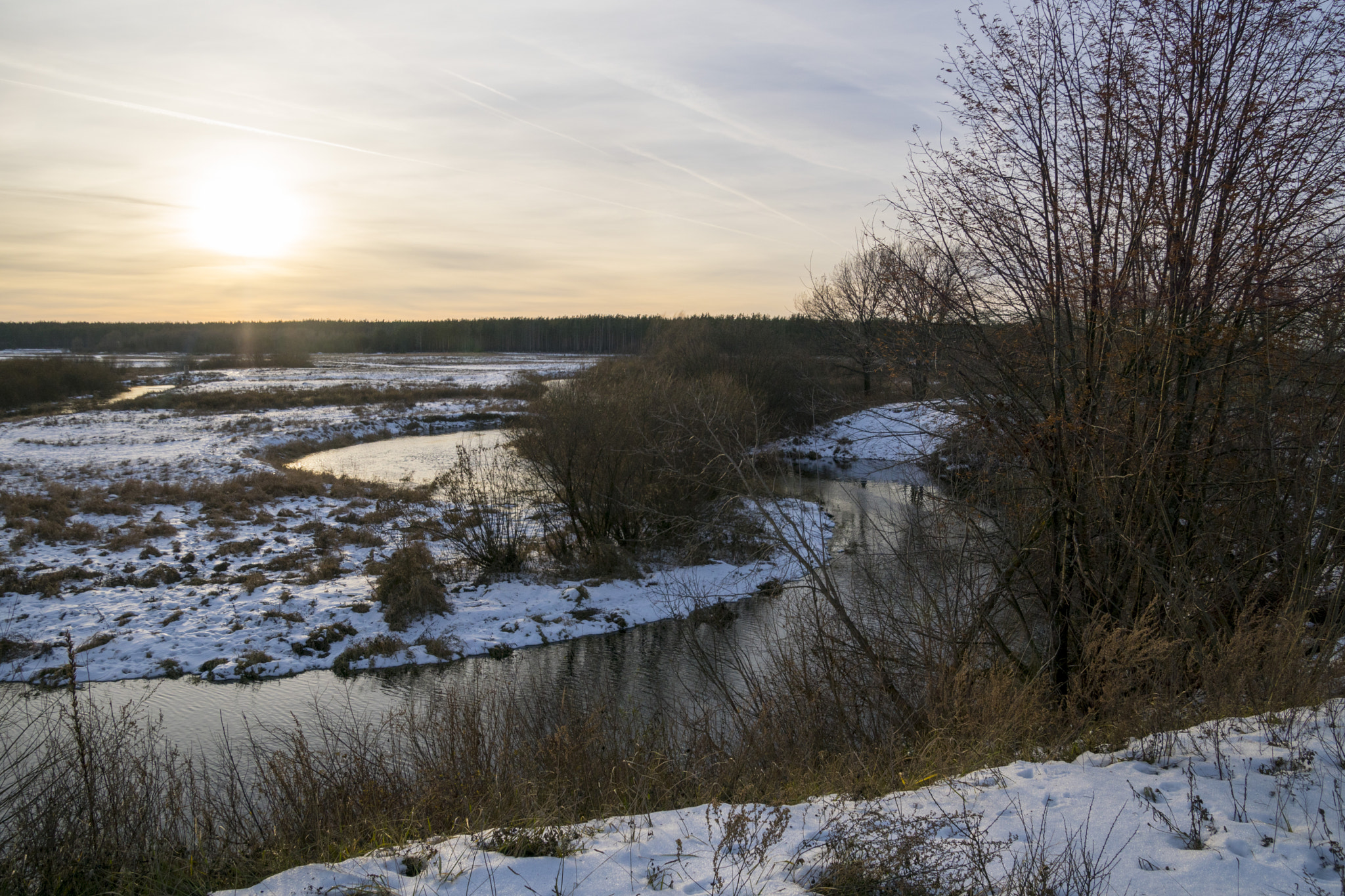 Sony ILCA-77M2 sample photo. November sunset (v2) photography