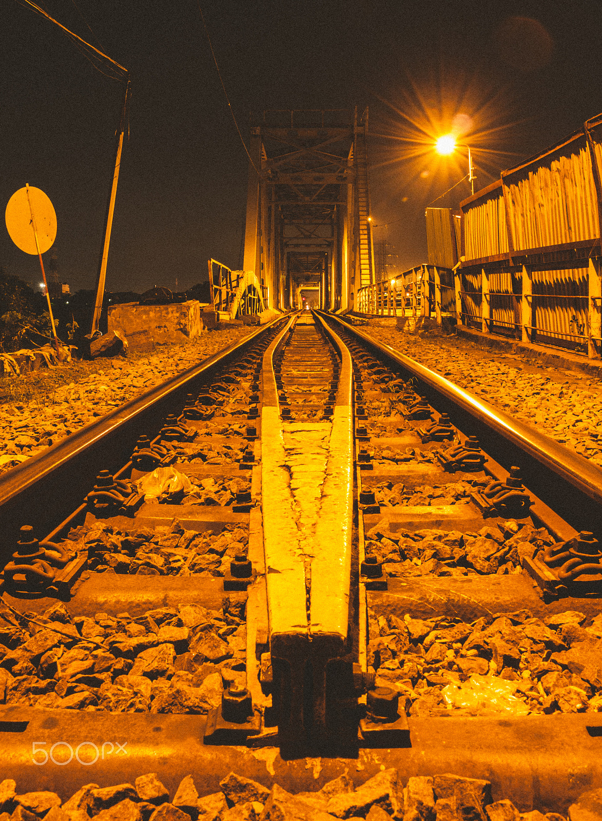 Canon EOS 40D sample photo. The old railroad bridge in sai gon photography