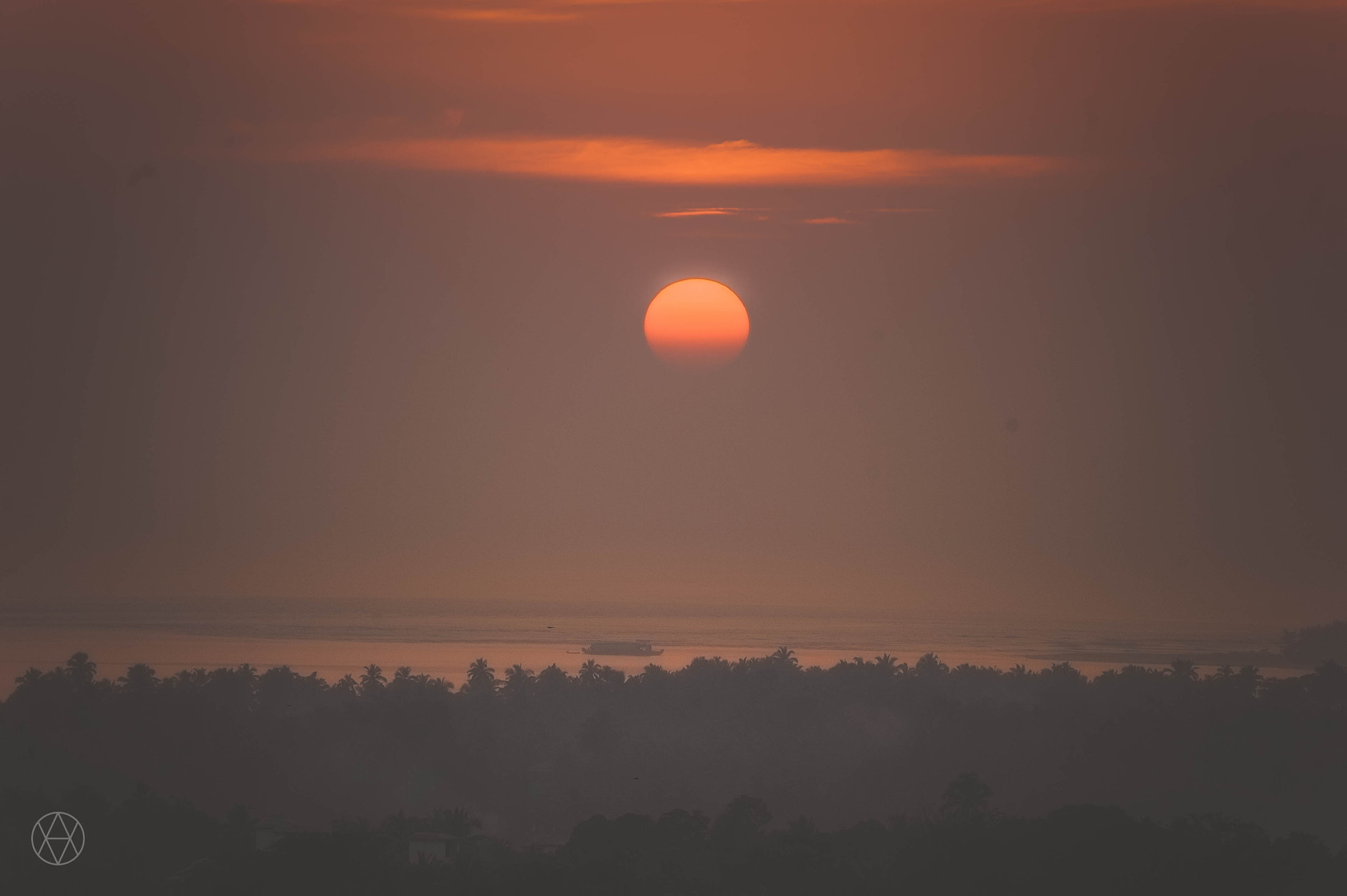Nikon D3S sample photo. Sunset in goa photography