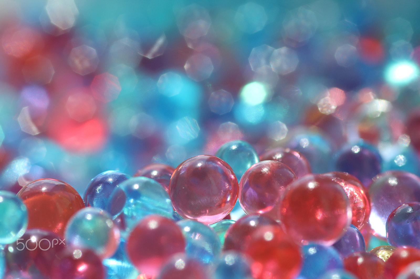 Sigma 105mm F2.8 EX DG Macro sample photo. Color balls photography