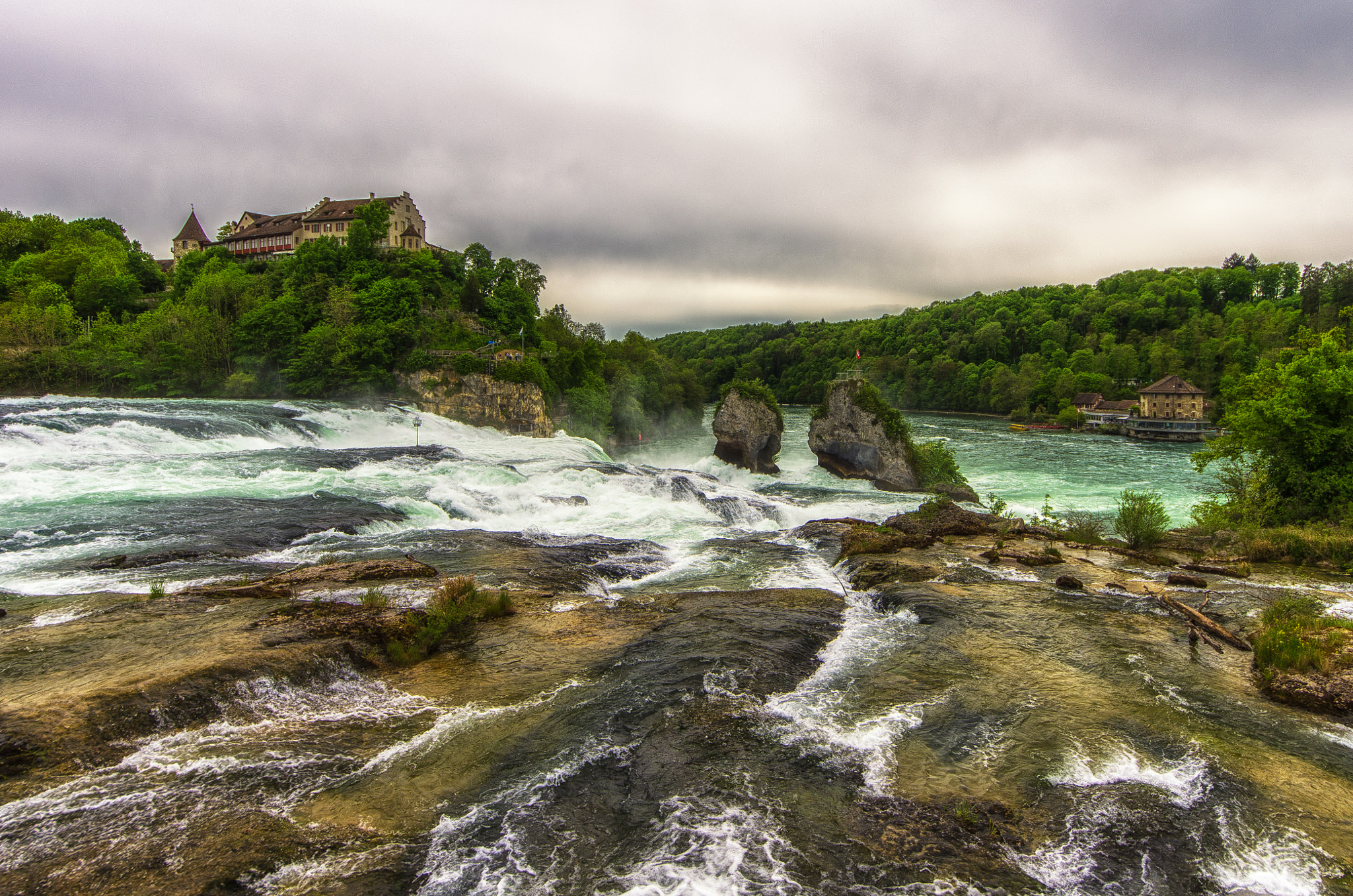 Sigma 8-16mm F4.5-5.6 DC HSM sample photo. Rhine falls photography