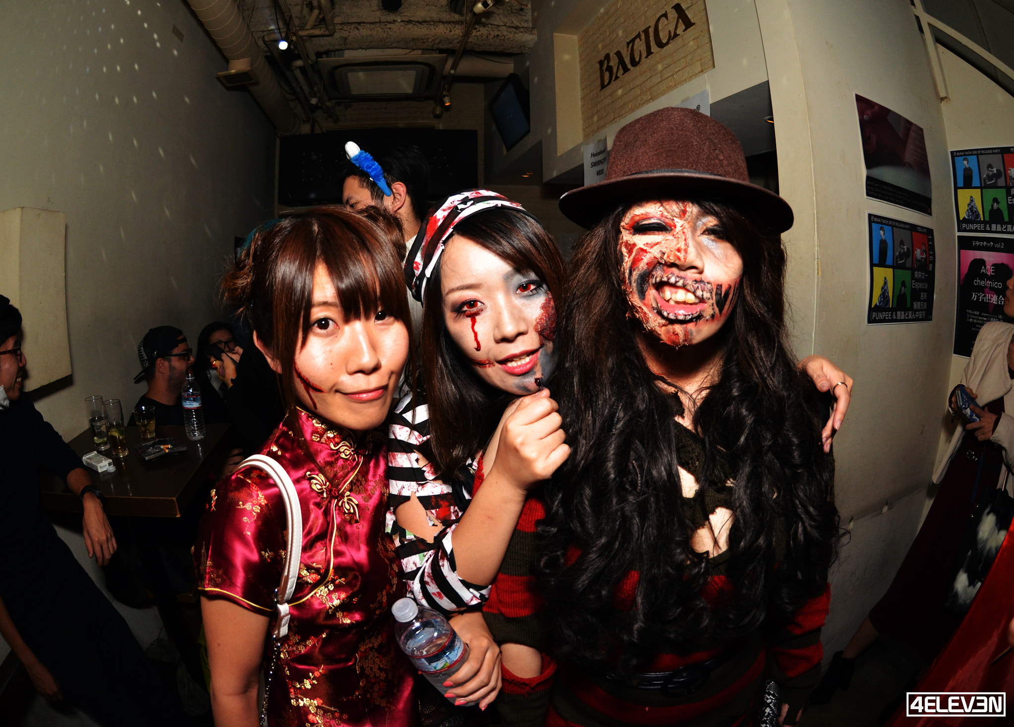 Nikon AF DX Fisheye-Nikkor 10.5mm F2.8G ED sample photo. Tokyo halloween 2016 photography