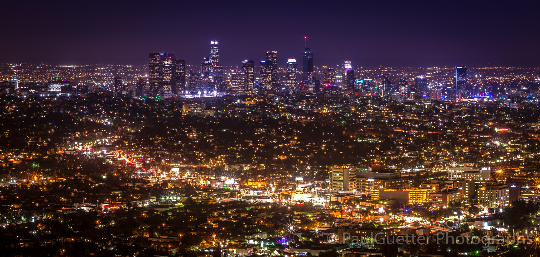 Nikon D600 + AF Zoom-Nikkor 35-70mm f/2.8D sample photo. A view of downtown la photography