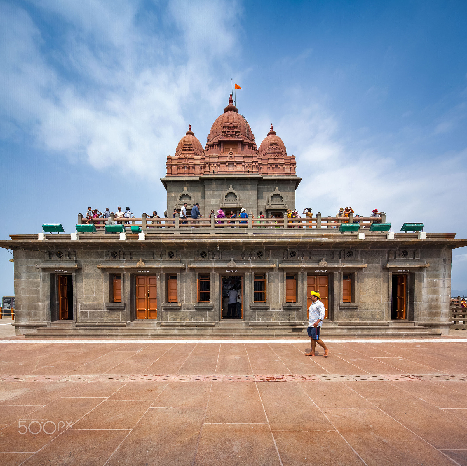 Canon TS-E 17mm F4L Tilt-Shift sample photo. Vivekananda rock fort photography