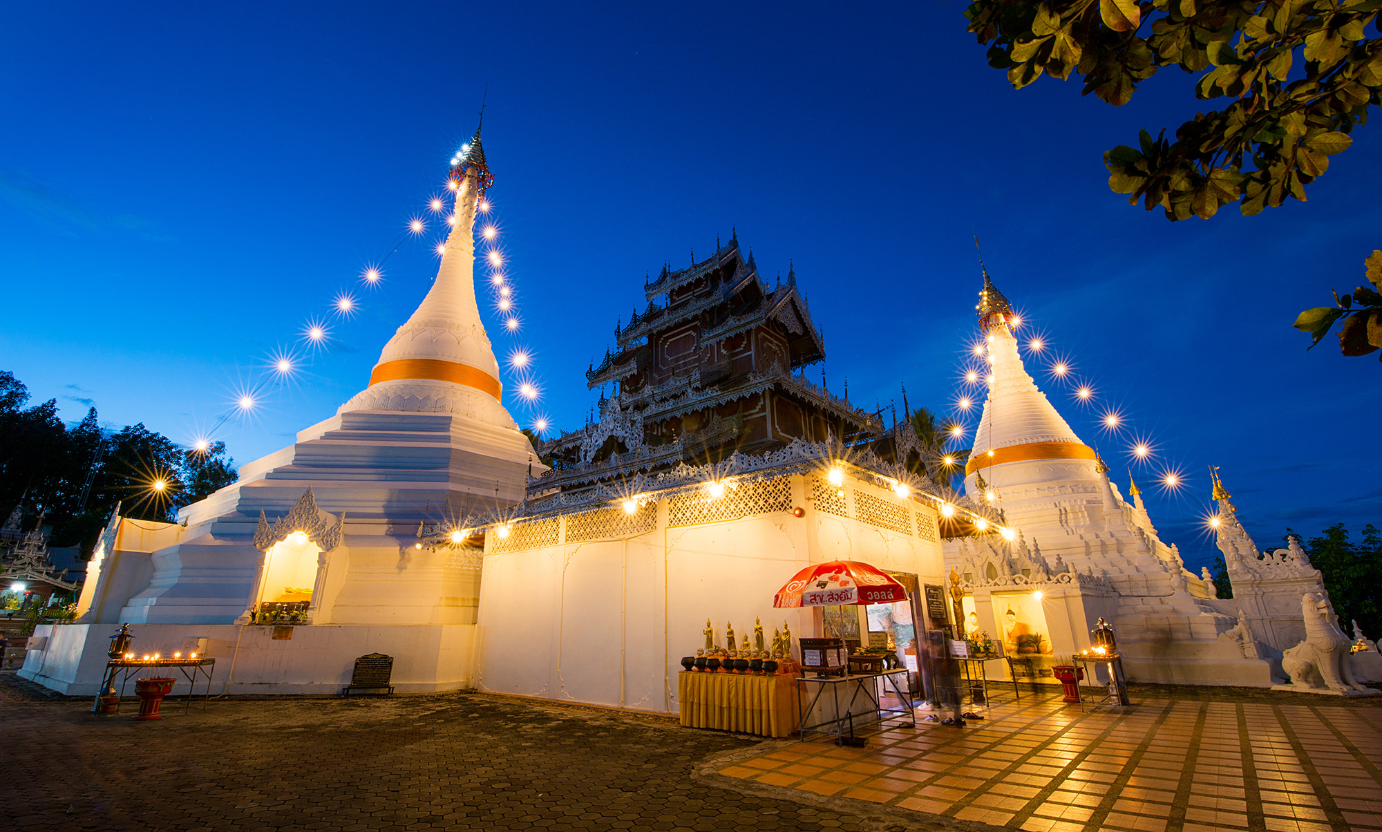 Nikon Df sample photo. Phra that doi kong mu photography
