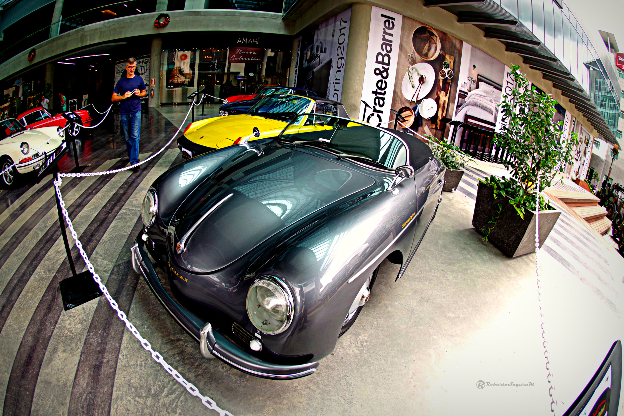 Pentax K-S2 sample photo. Porsche photography