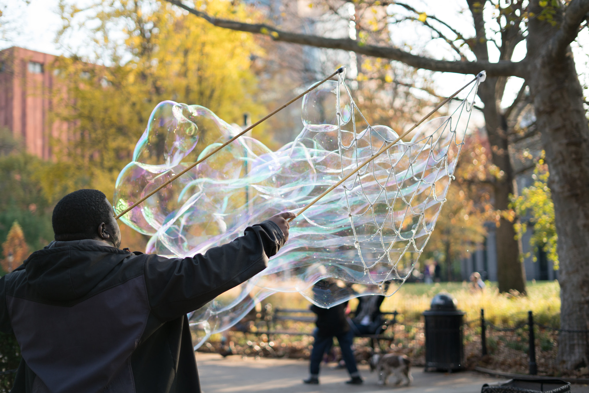 Sony a7R II + Sony FE 50mm F1.8 sample photo. Bubbles 3 photography