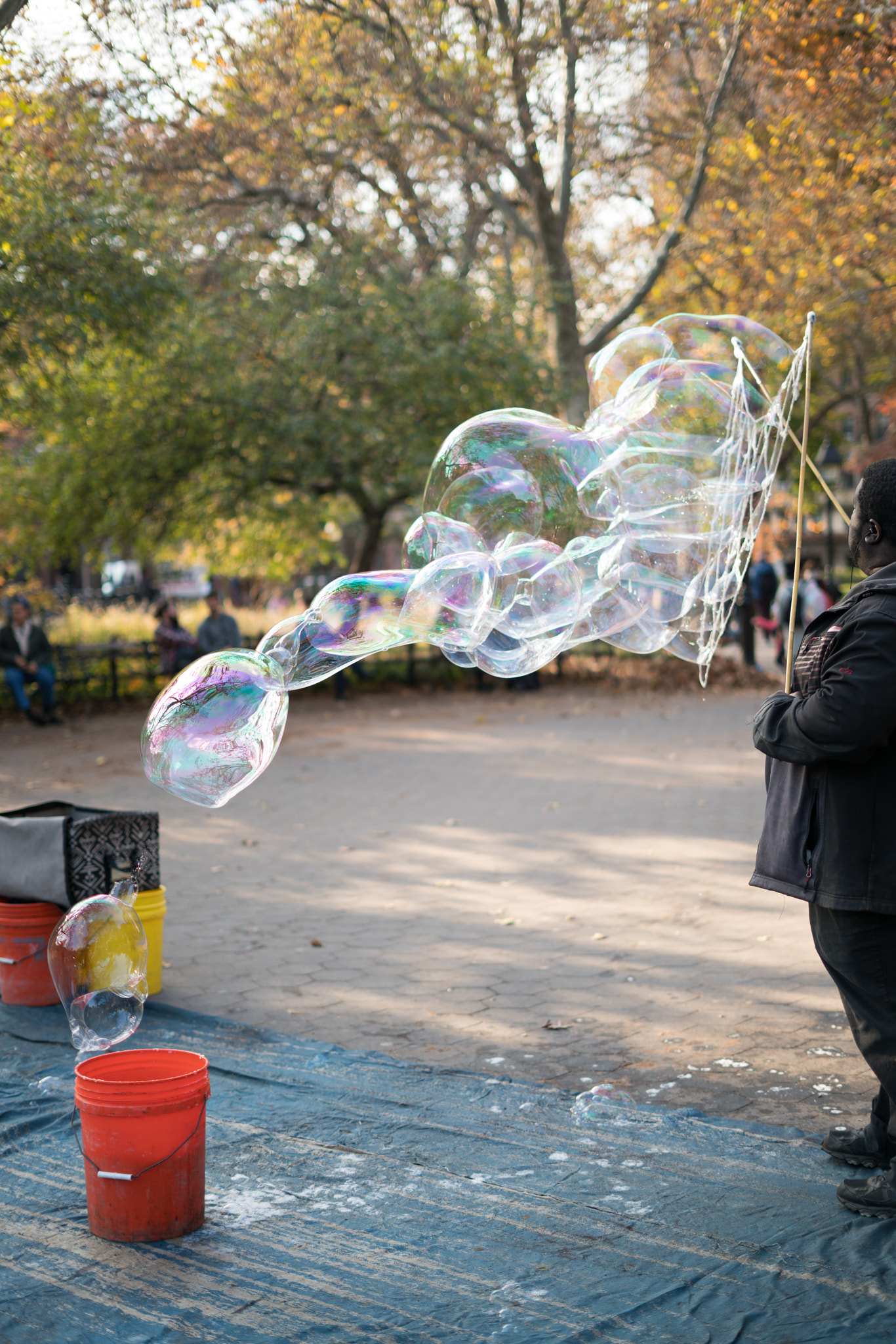 Sony a7R II sample photo. Bubbles 2 photography