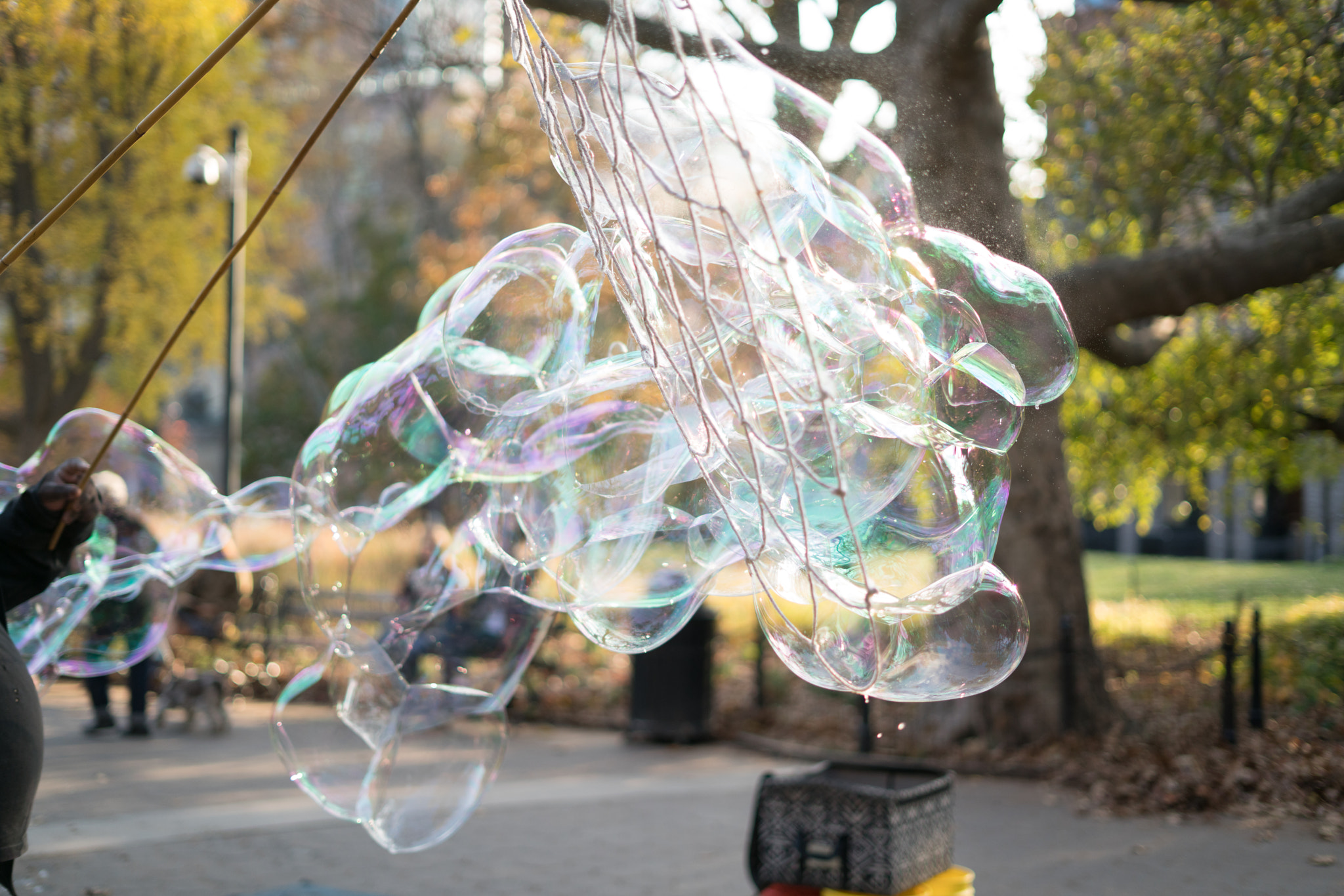 Sony a7R II sample photo. Bubbles 4 photography