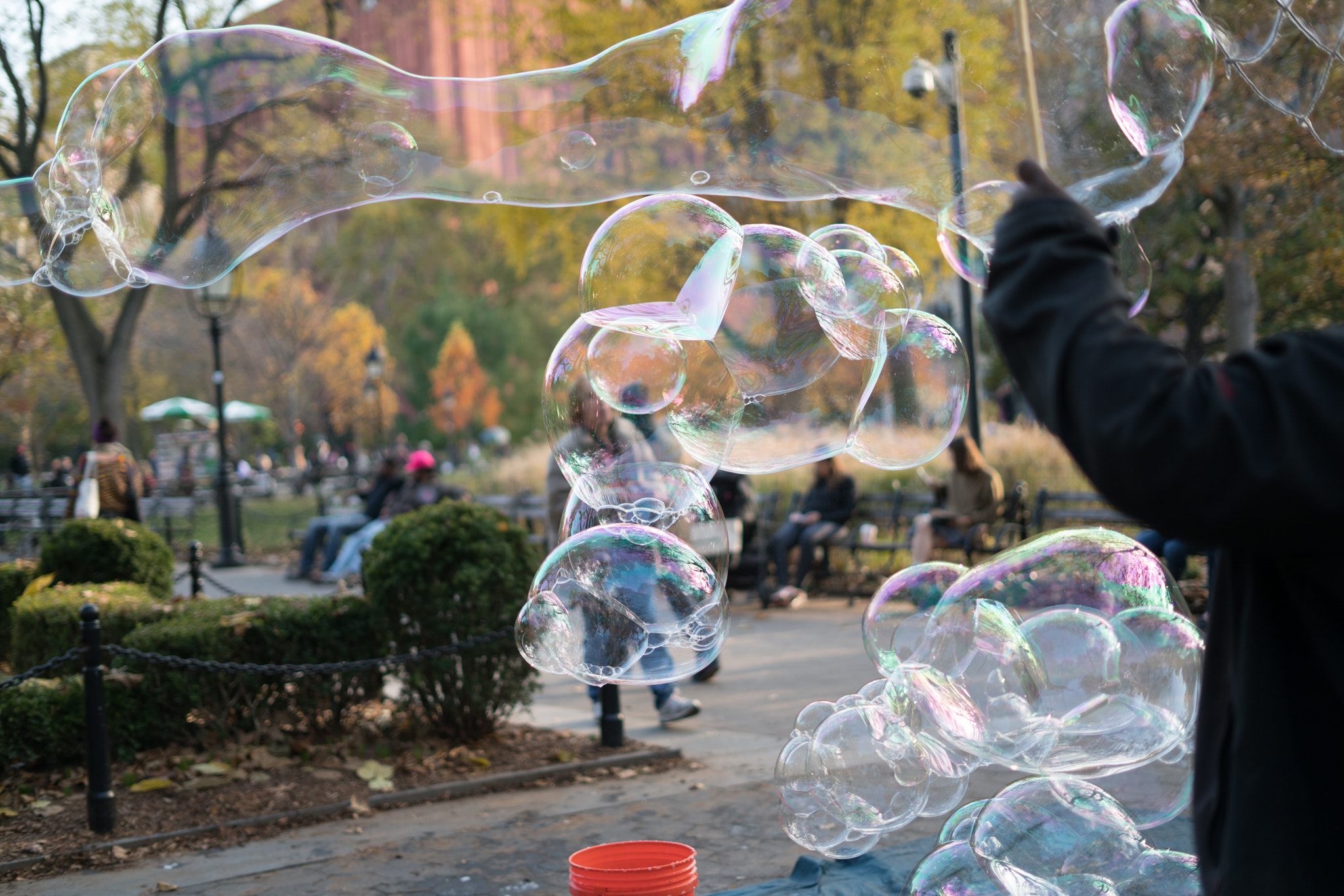Sony a7R II sample photo. Bubbles 6 photography