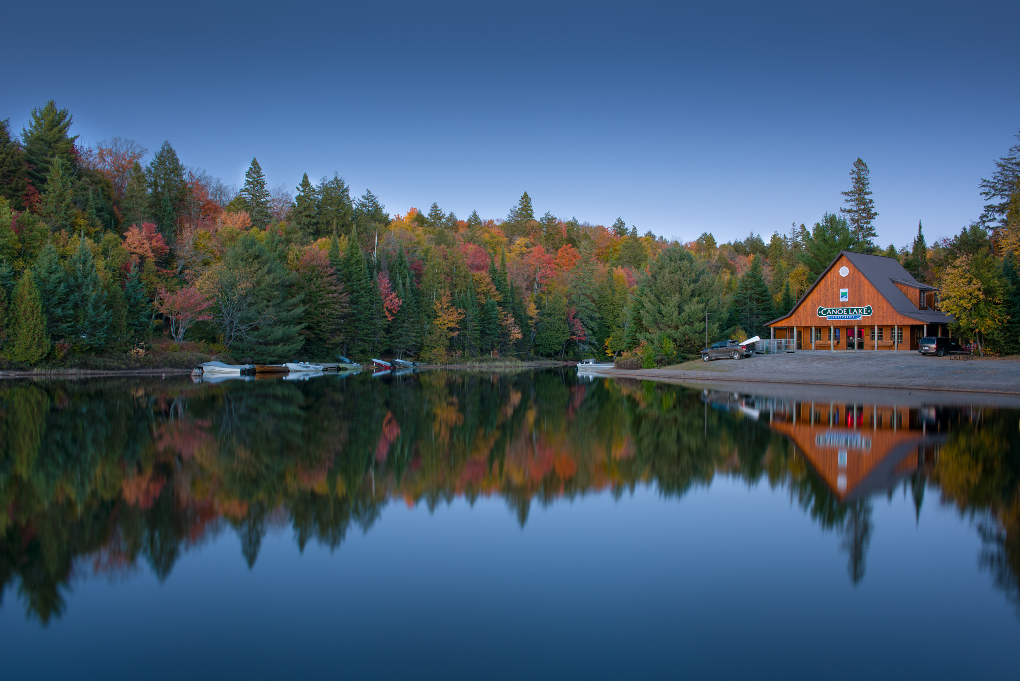 Nikon D810 sample photo. Canoe lake photography