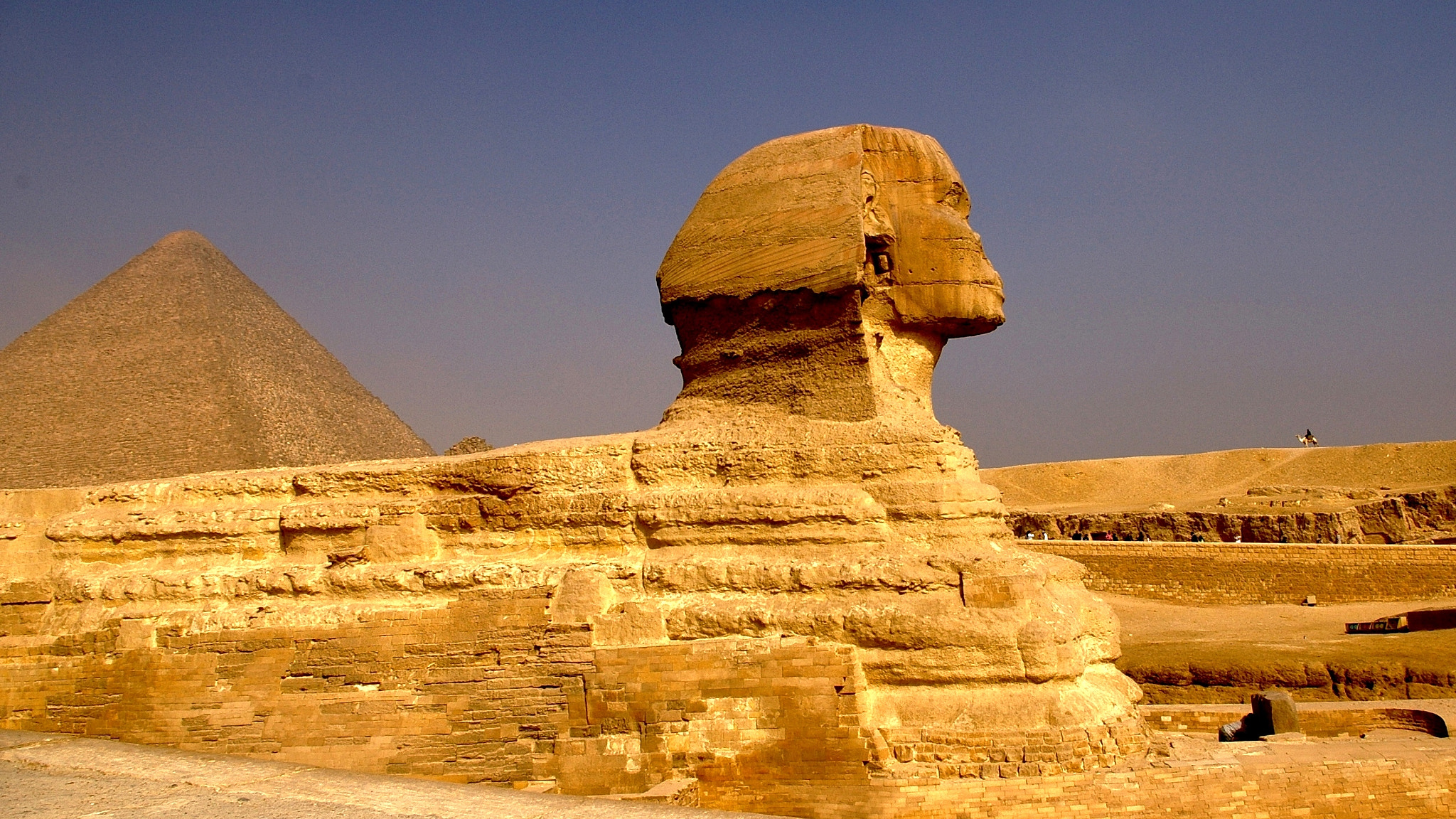 Pentax K100D Super + Pentax smc DA 18-55mm F3.5-5.6 AL sample photo. Sphinx de giseh 2014 photography