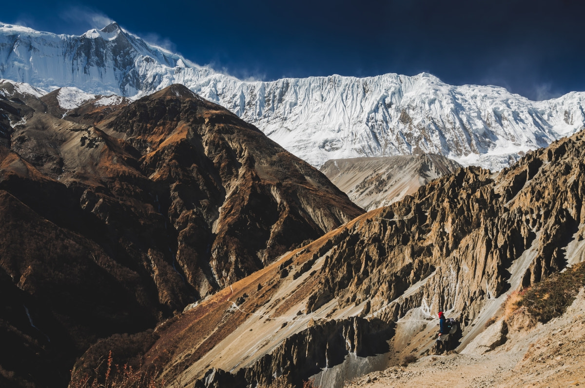 Sigma AF 10-20mm F4-5.6 EX DC sample photo. Alone in himalayas photography