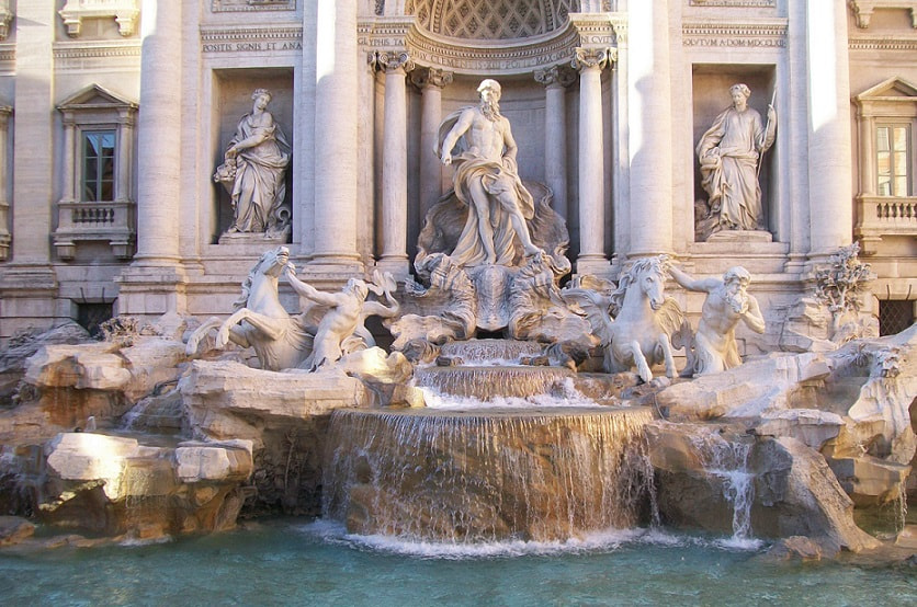 Kodak EasyShare C913 sample photo. Fontana di trevi photography