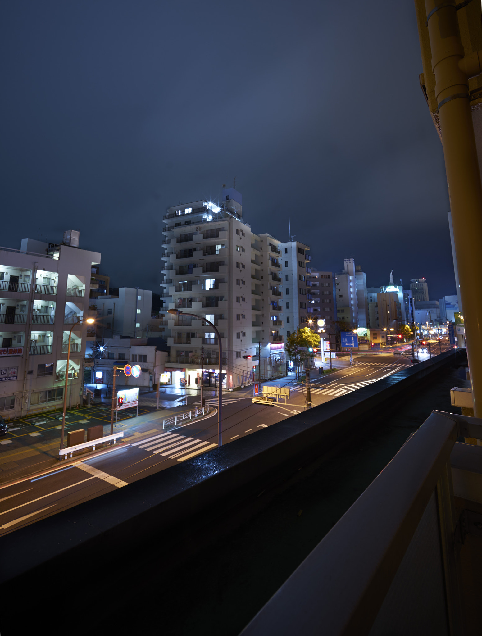 Sony a7 II sample photo. Yokosuka at night photography