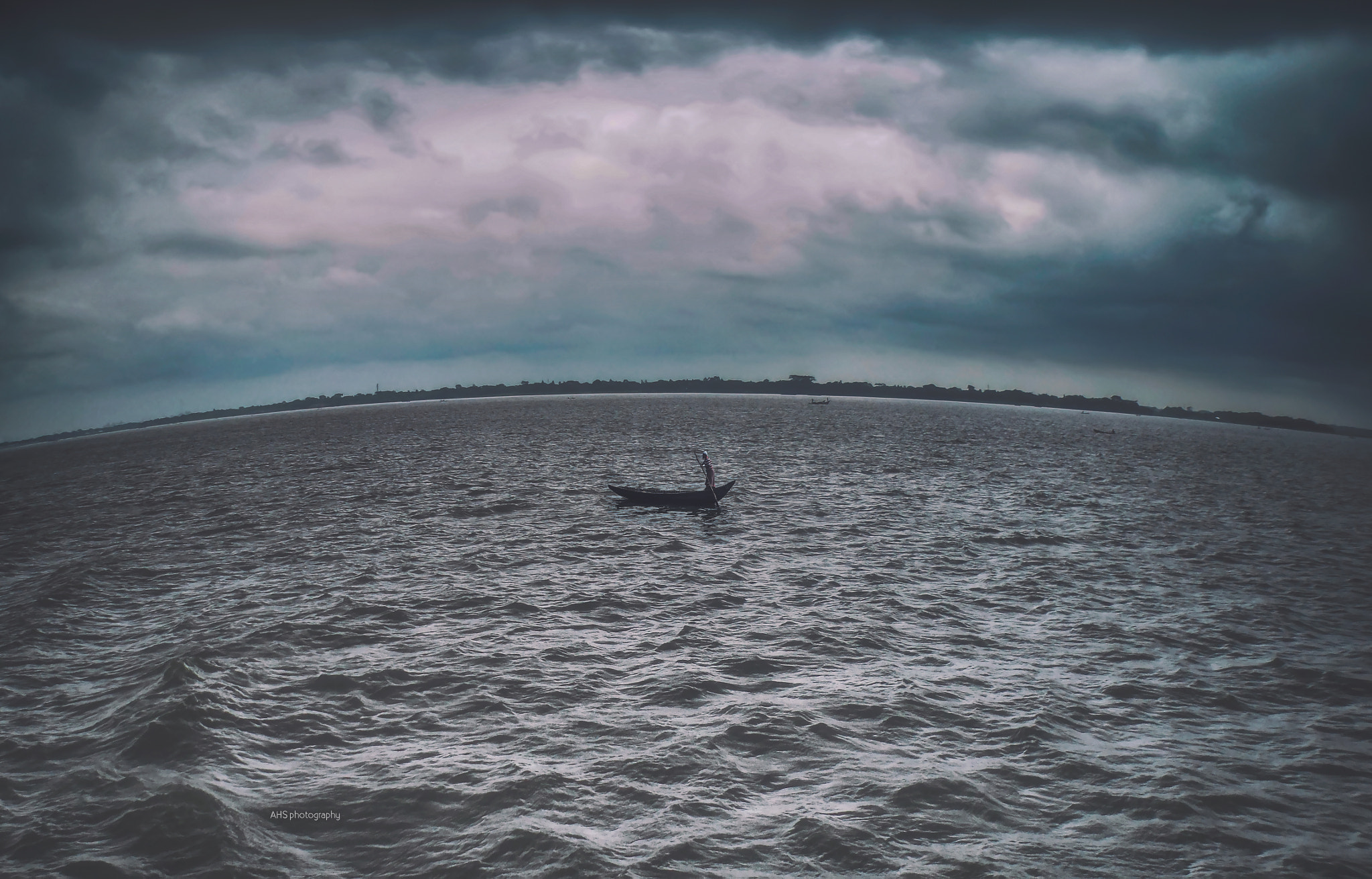 Samsung DV100 /  DV90 /  DV101 sample photo. Journey with storm photography