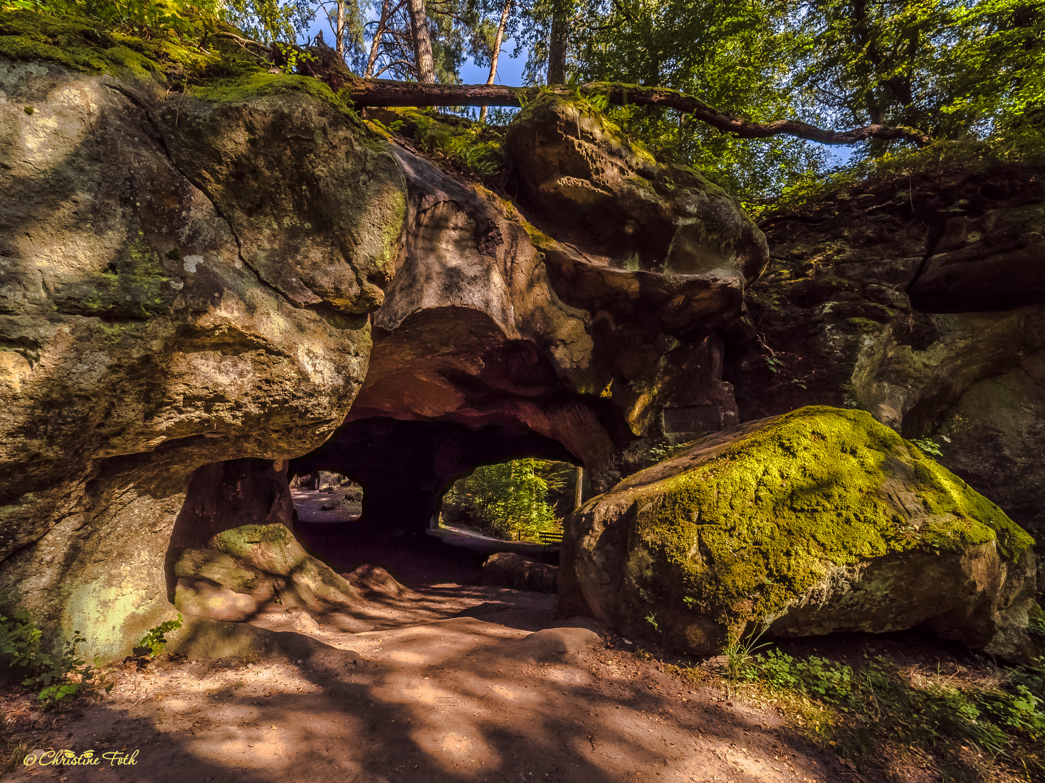 Olympus OM-D E-M5 II sample photo. Herbstliches mullerthal 4 photography