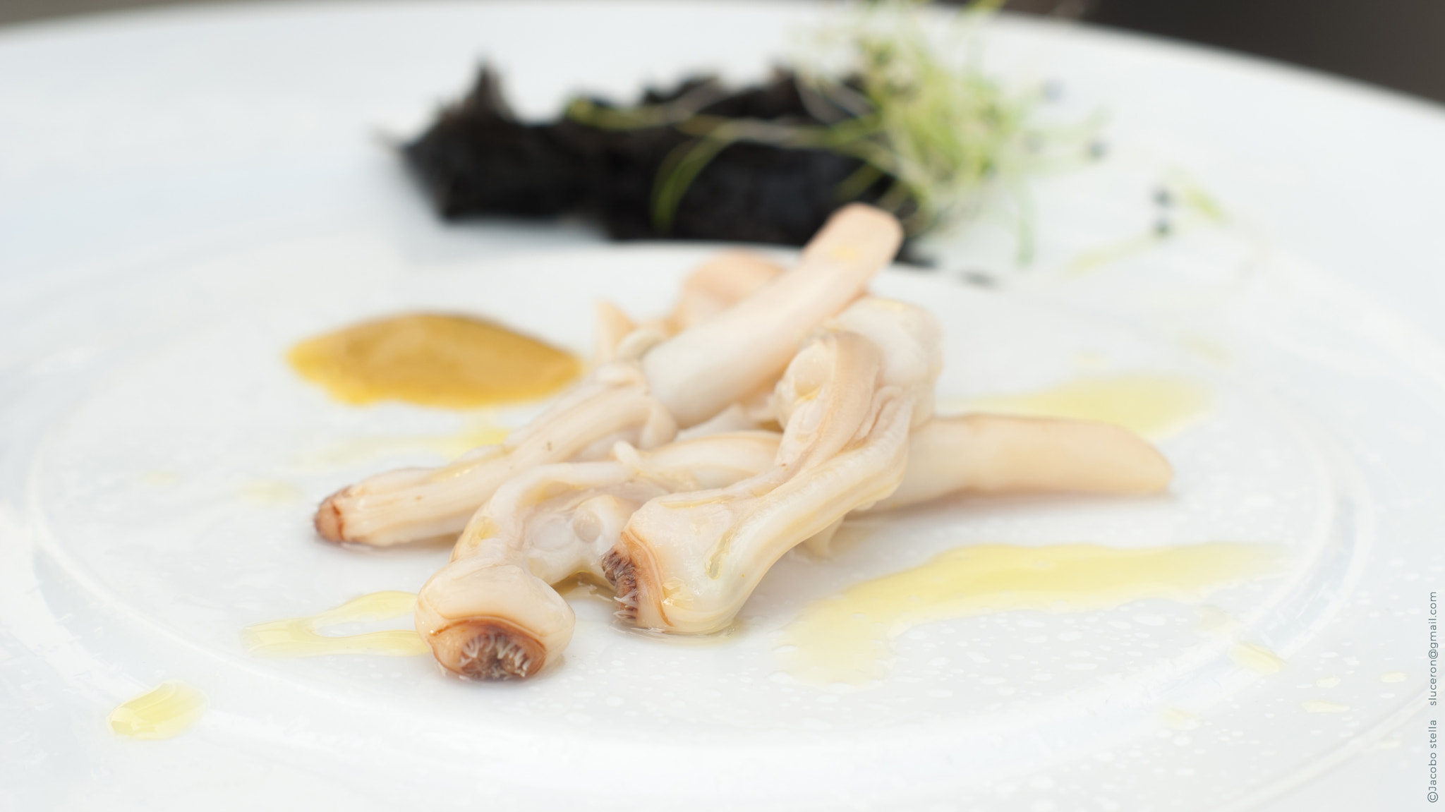Sony Alpha DSLR-A300 sample photo. Razorshells in brine photography
