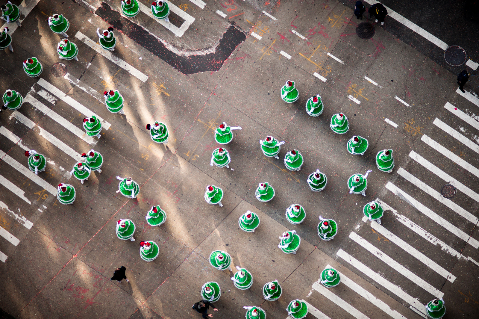 Nikon D700 sample photo. Macy's thanksgiving day parade photography