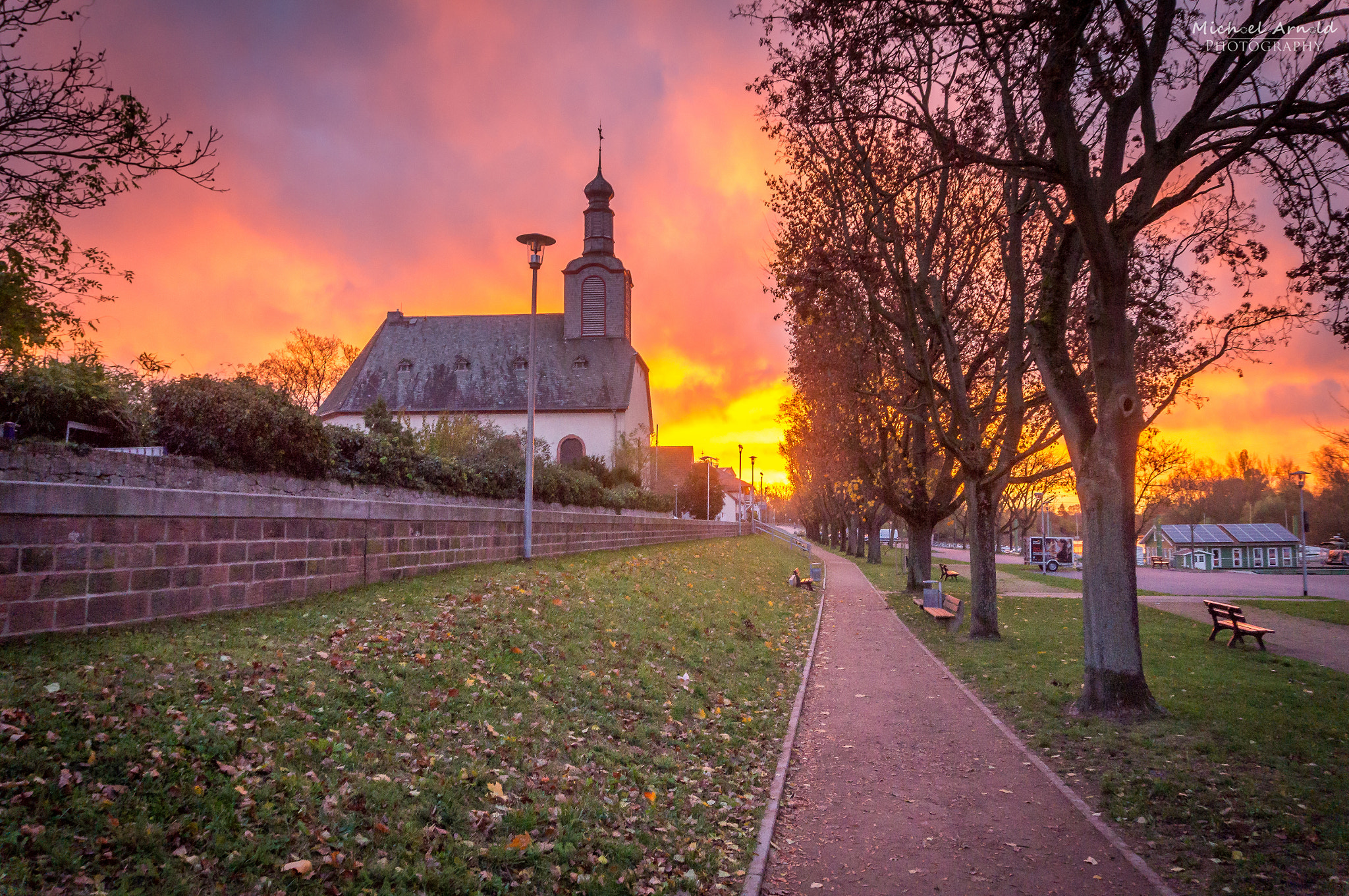 Sony Alpha NEX-F3 sample photo. Burning sky photography