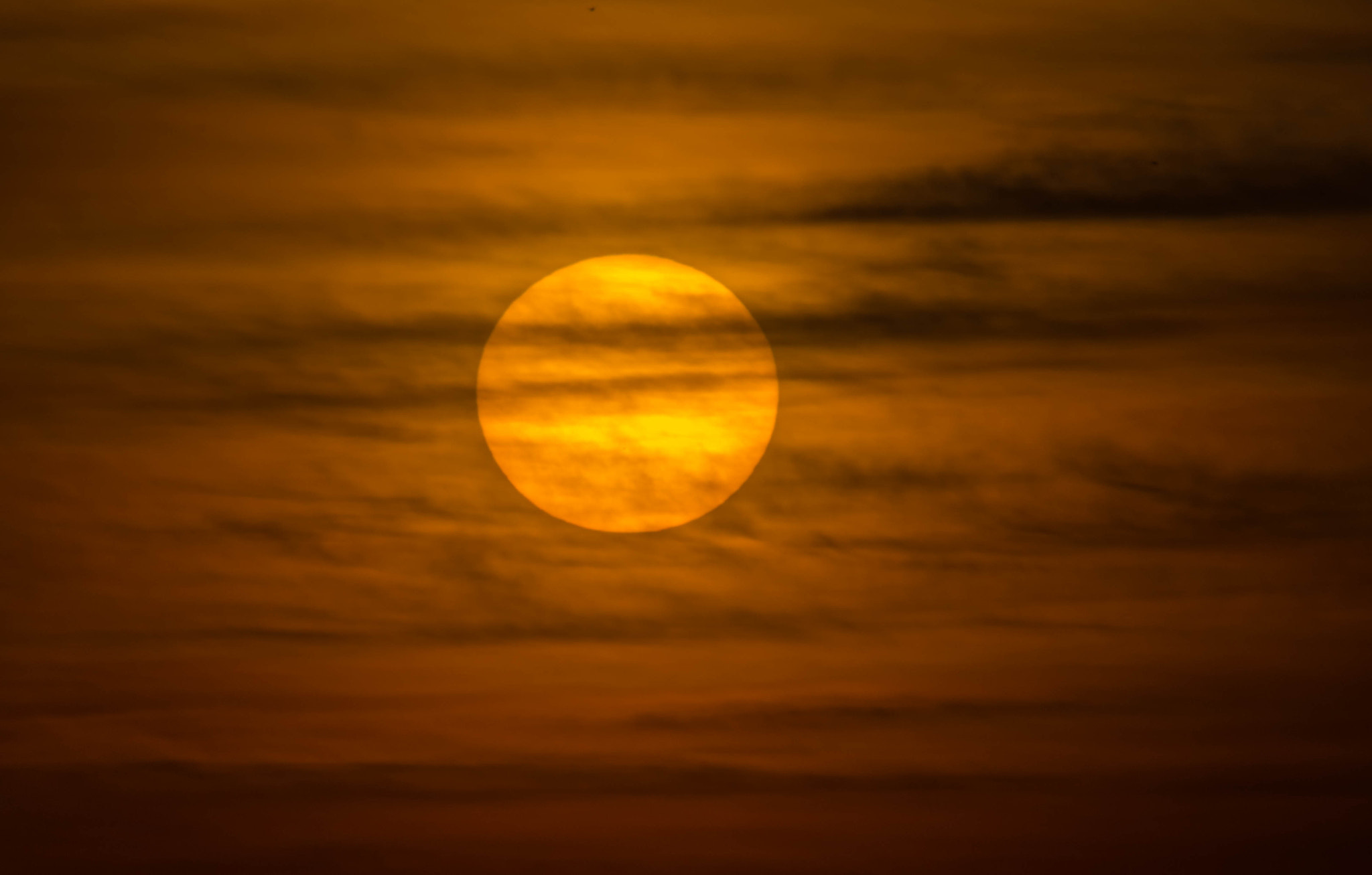 Sigma 50-500mm F4.5-6.3 DG OS HSM sample photo. Sunset and clouds photography