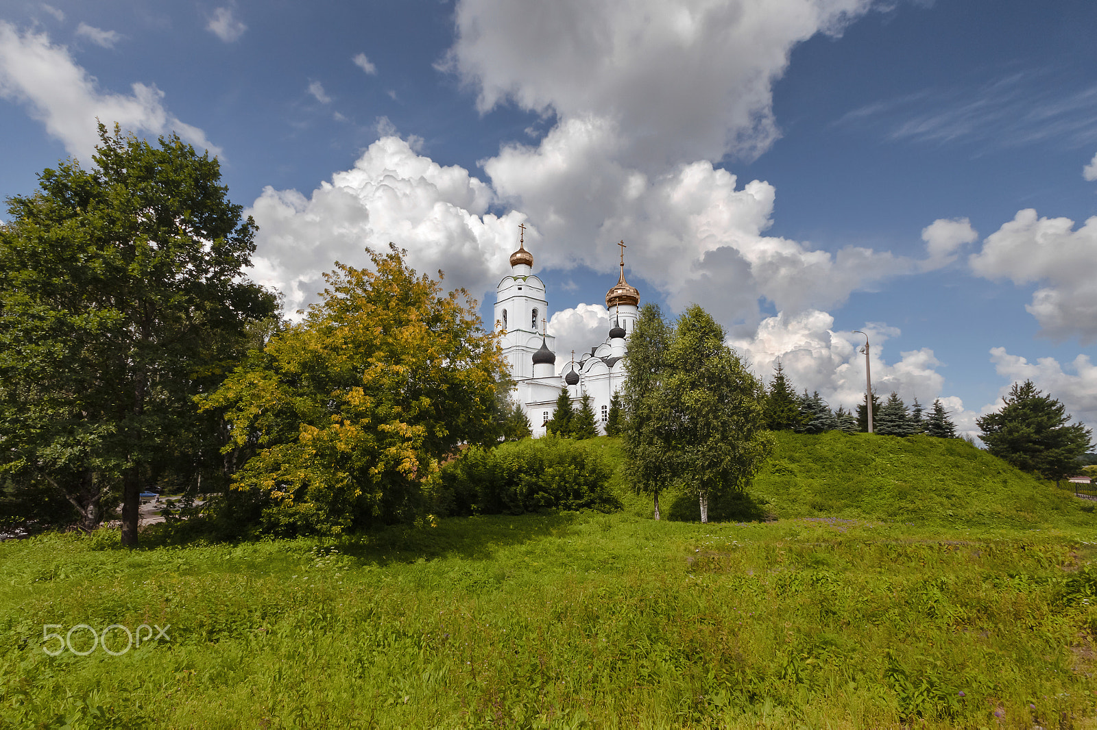 Nikon D7000 sample photo. Old church in vyazma, russia photography