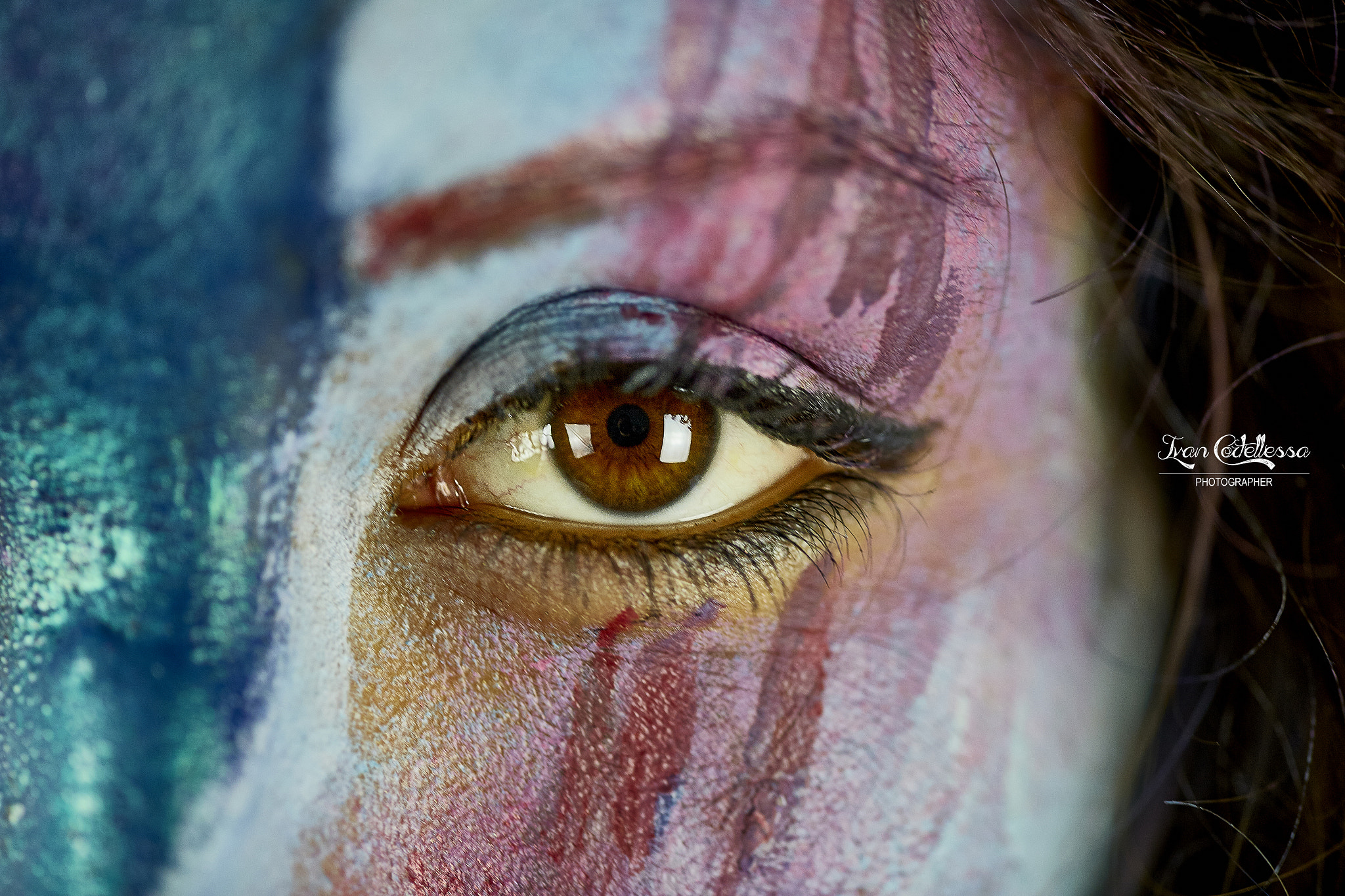 Canon EF 180mm F3.5L Macro USM sample photo. Sara body painting photography
