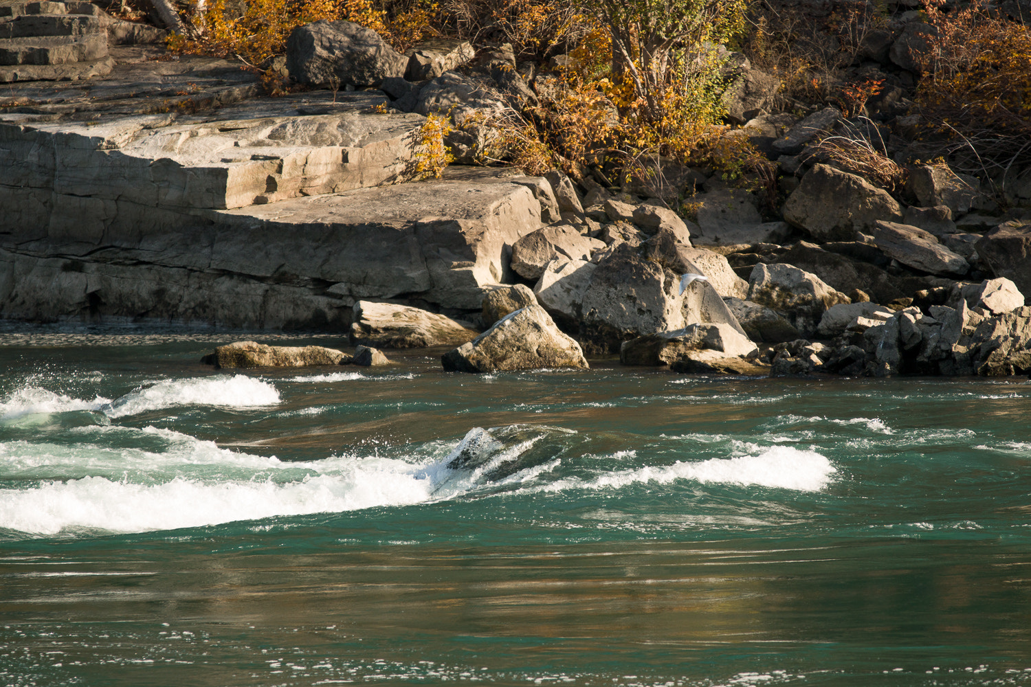 Canon EOS 70D + Sigma 70-200mm F2.8 EX DG OS HSM sample photo. Niagara river rapids photography