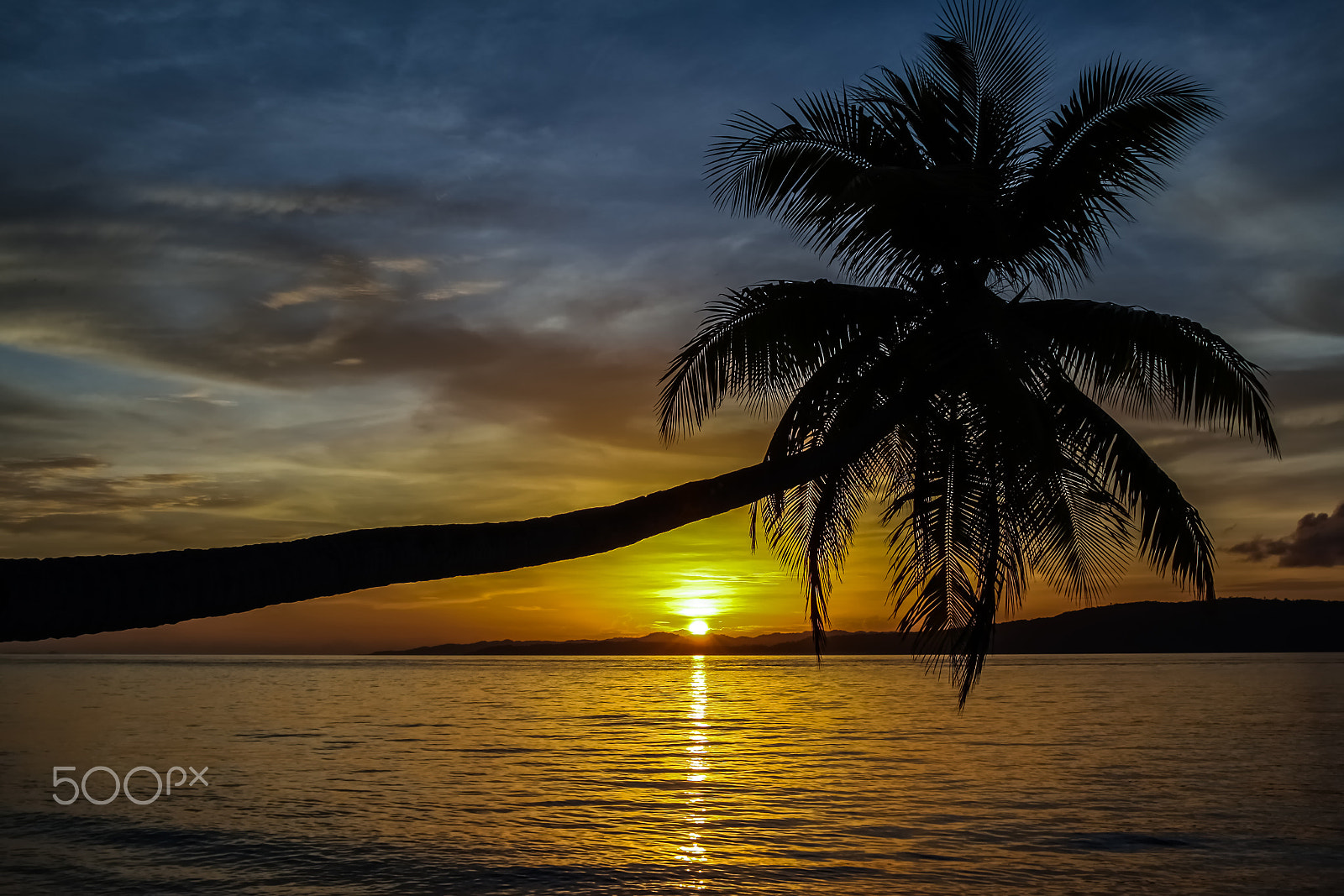 Canon EOS 50D sample photo. Sunset - west papua photography