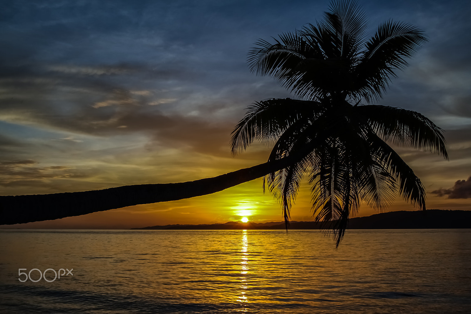 Sigma 24-60mm f/2.8 EX DG sample photo. Sunset - west papua photography