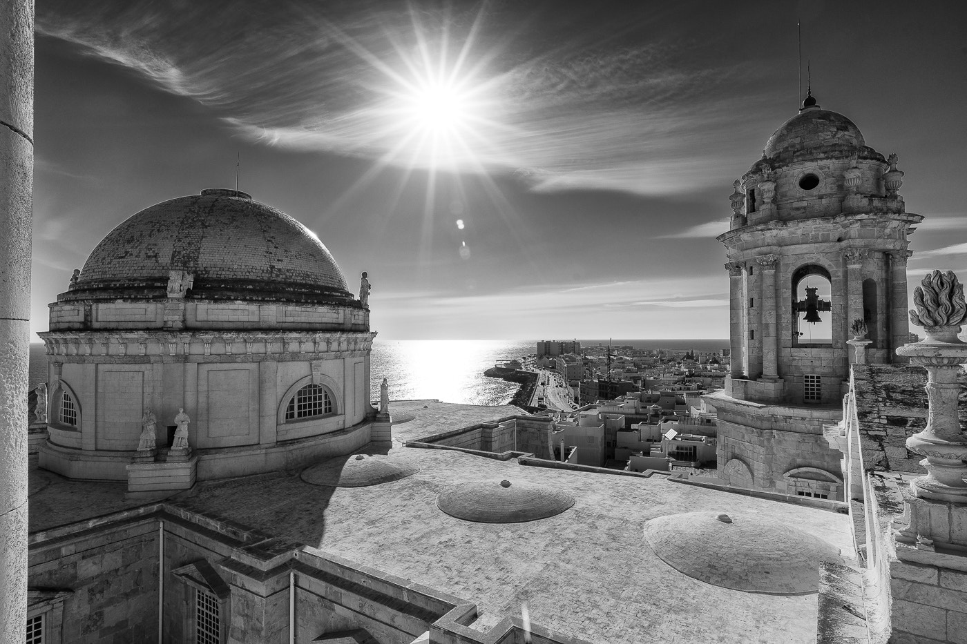 Nikon D500 + Tokina AT-X Pro 11-16mm F2.8 DX II sample photo. View from cadiz cathedral photography