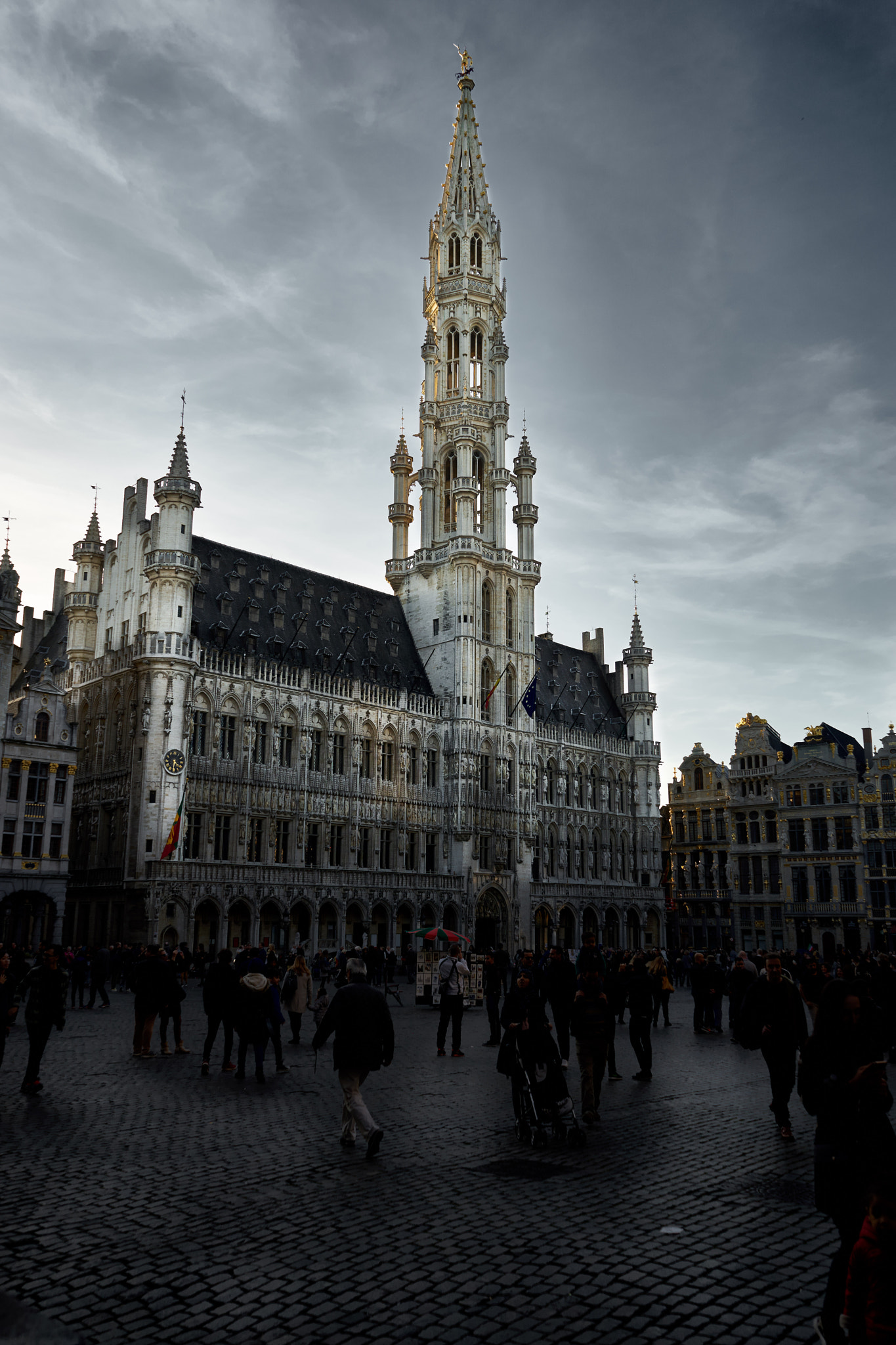 Sony a7 sample photo. Brussels town hall photography