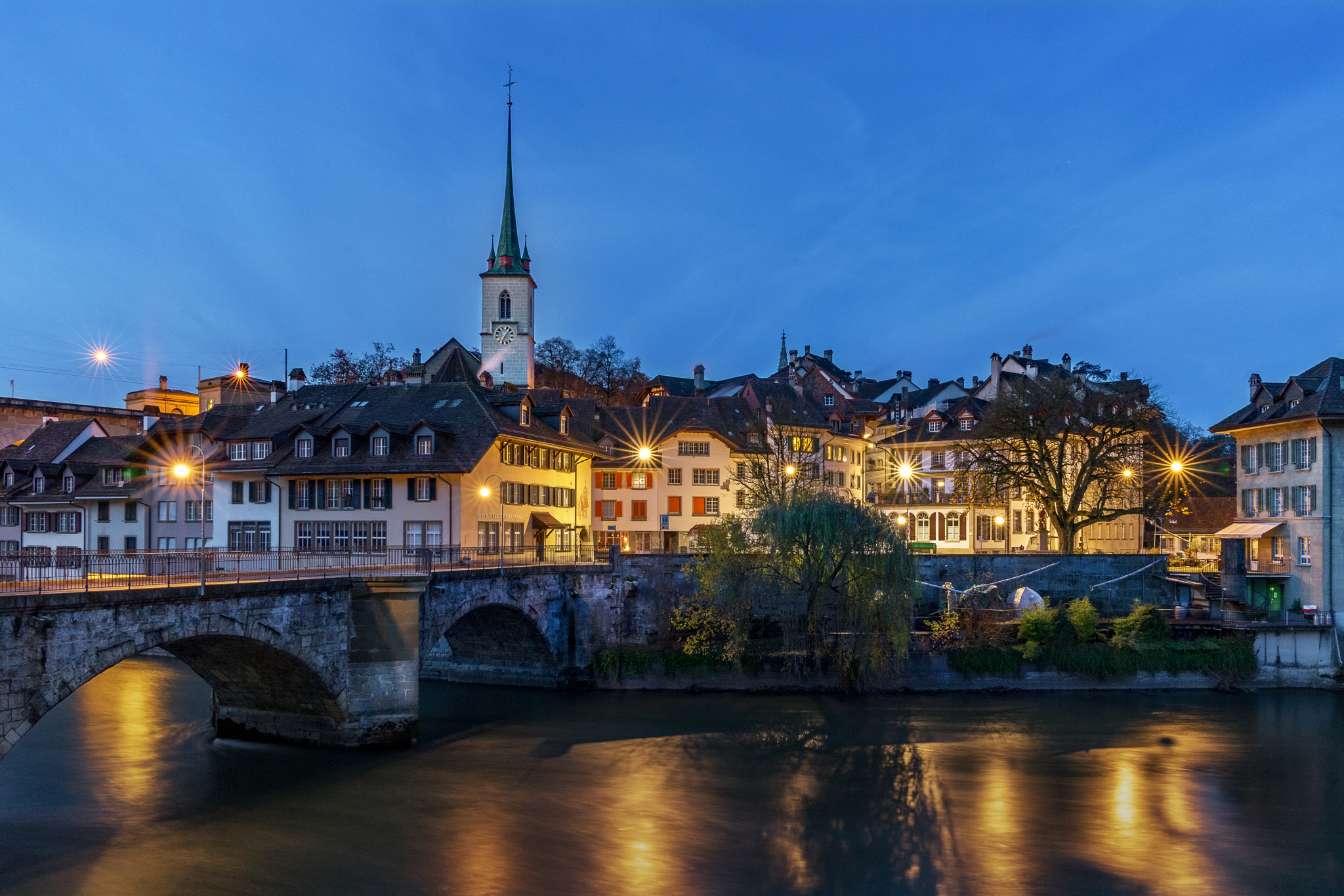 Sony a7 II + Sony FE 24-70mm F2.8 GM sample photo. Morning dawn in bern photography