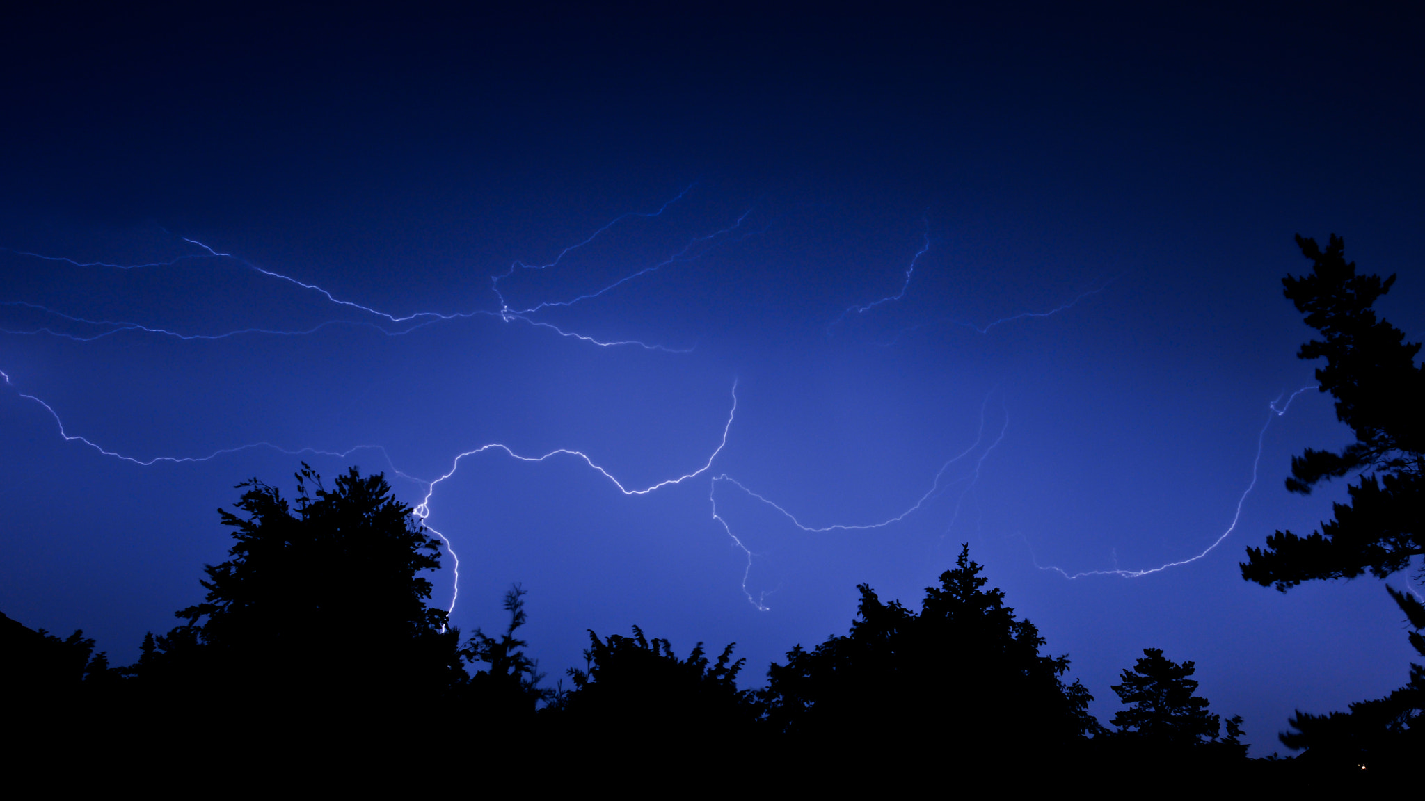 Nikon D300S sample photo. Lightning storm photography