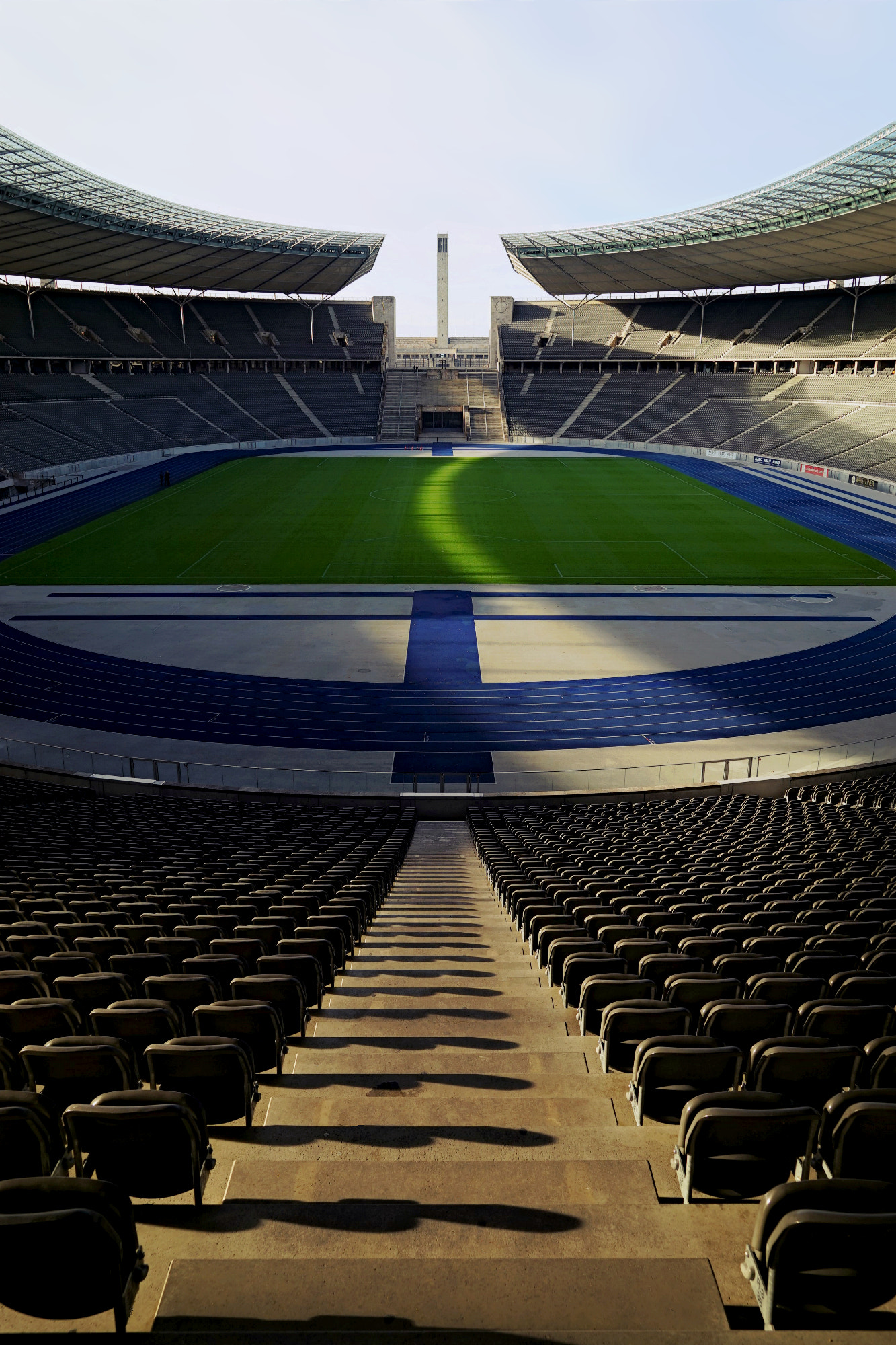 Sony a7 sample photo. Berlin olympic stadium photography