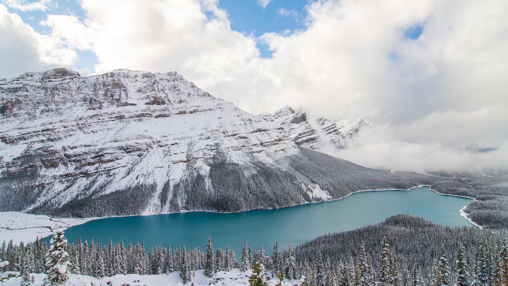 Tokina AT-X Pro 12-24mm F4 (IF) DX sample photo. Peyto lake photography