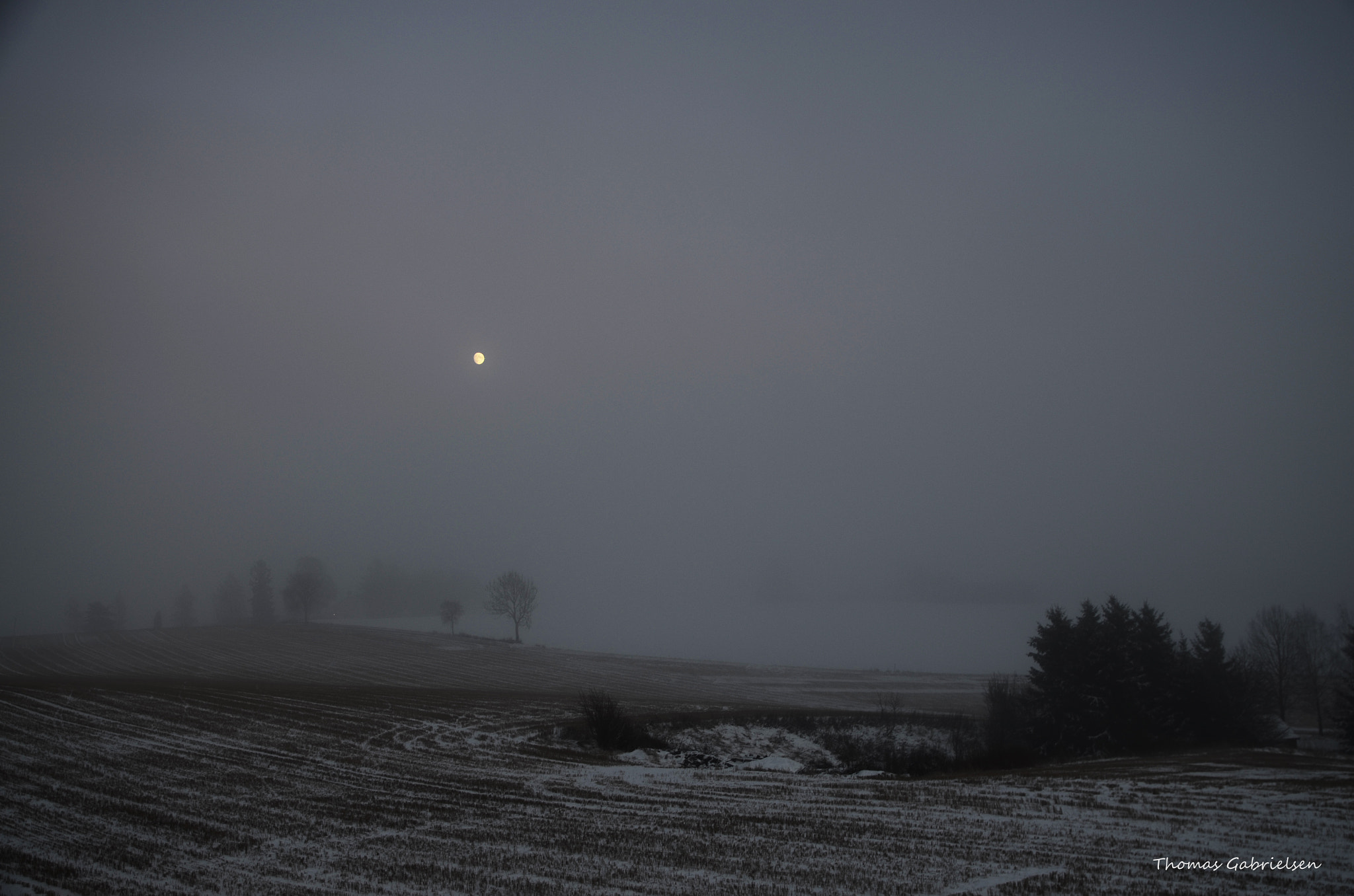Nikon D7000 sample photo. A cold winter evening photography