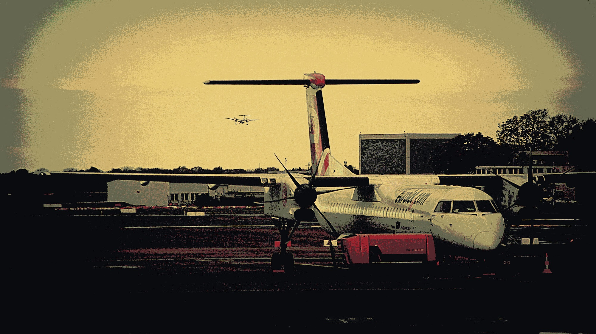 Sony DT 55-200mm F4-5.6 SAM sample photo. Hamburg airport ii photography
