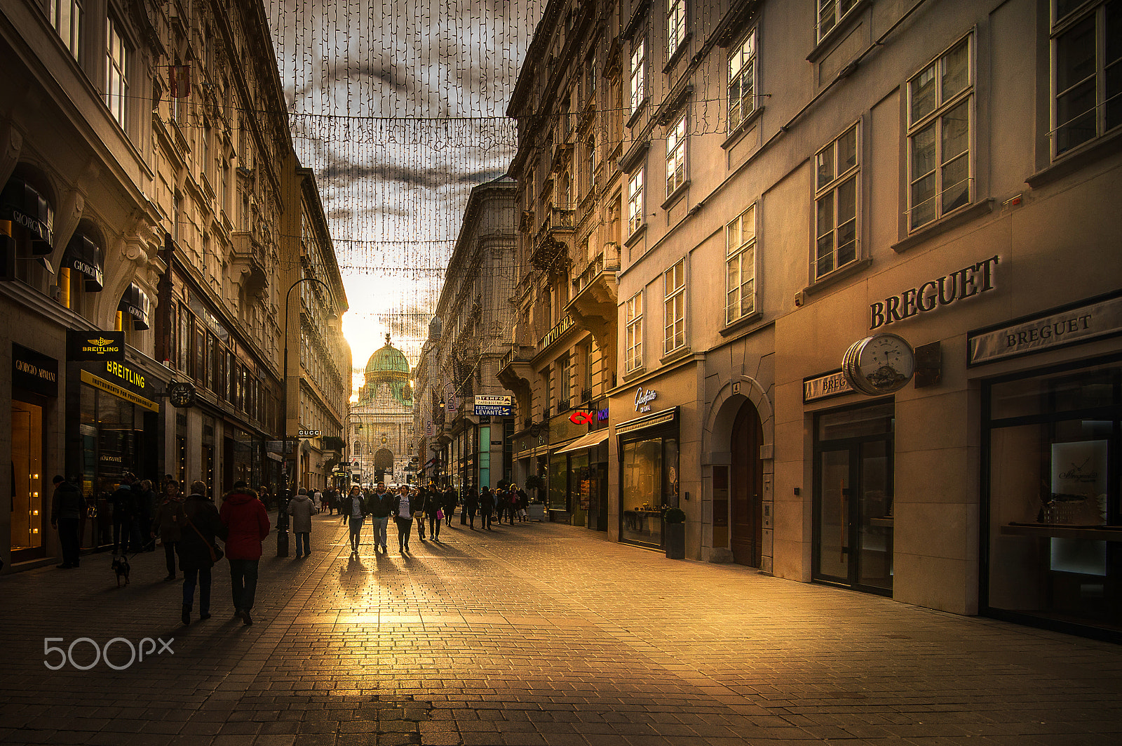 Nikon D610 + Tokina AT-X 16-28mm F2.8 Pro FX sample photo. Sunset in vienna photography