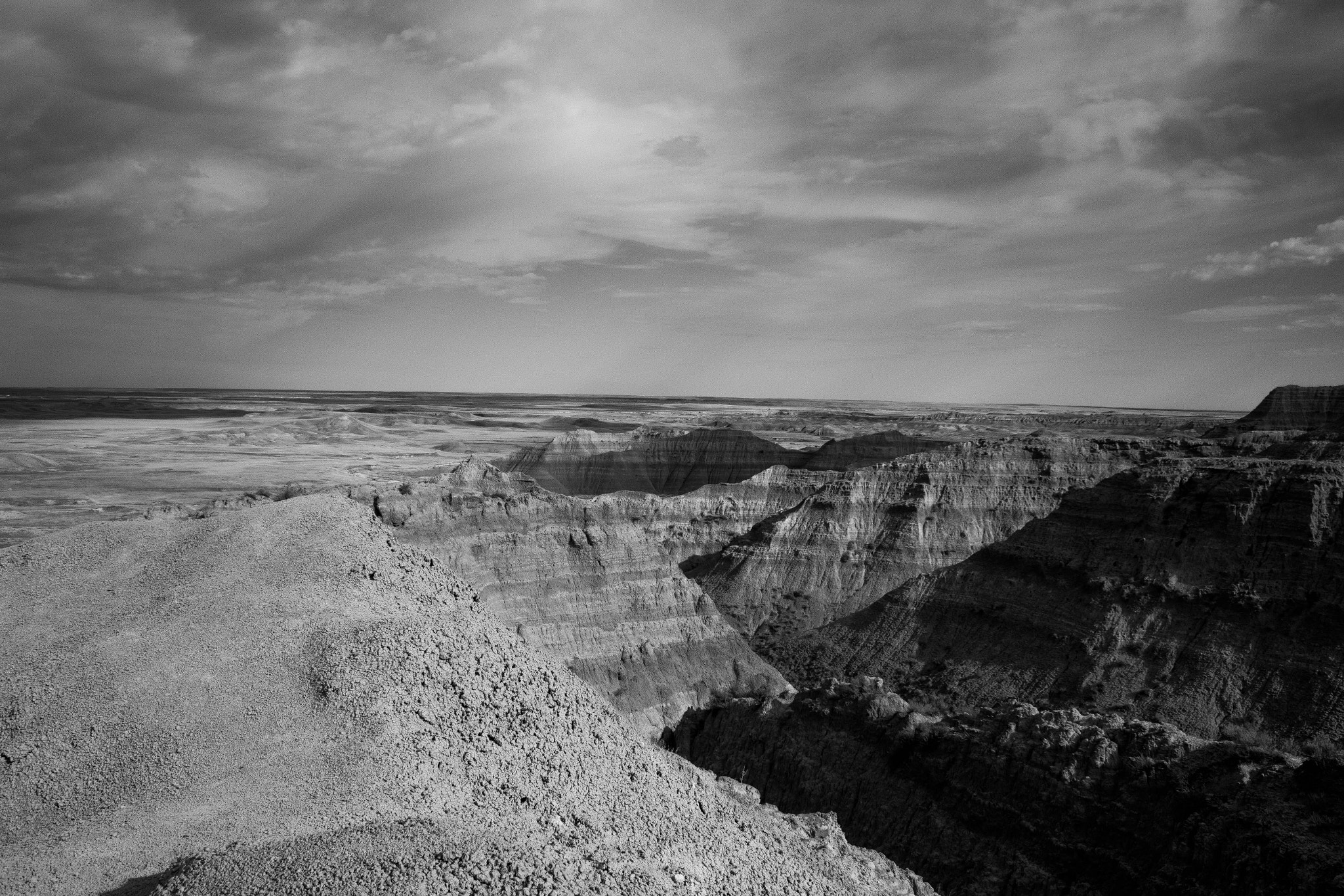 Canon EF-S 18-55mm F3.5-5.6 II sample photo. Badlands photography
