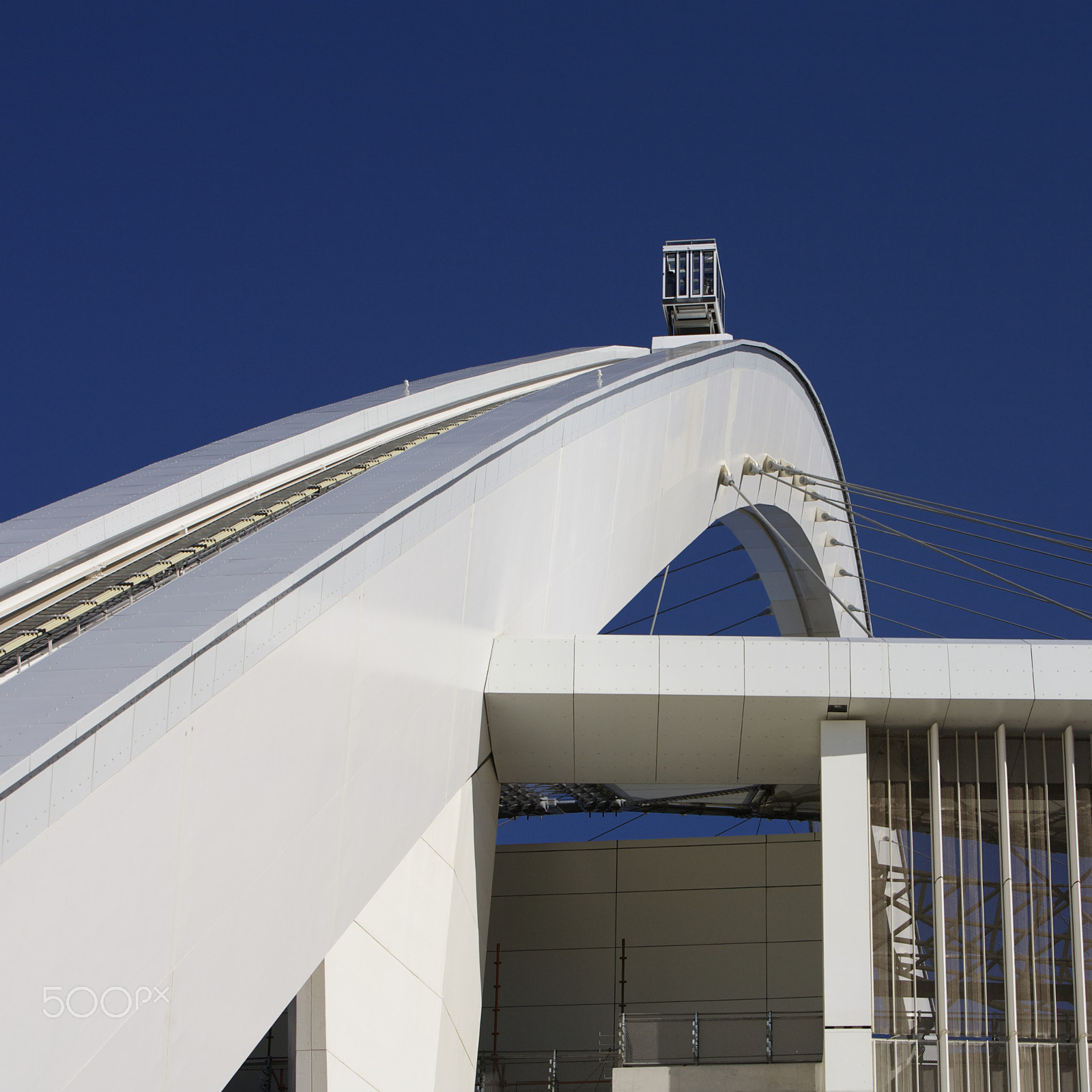 Canon EF 70-200mm F2.8L IS USM sample photo. Moses mabhida stadium soccer world cup photography