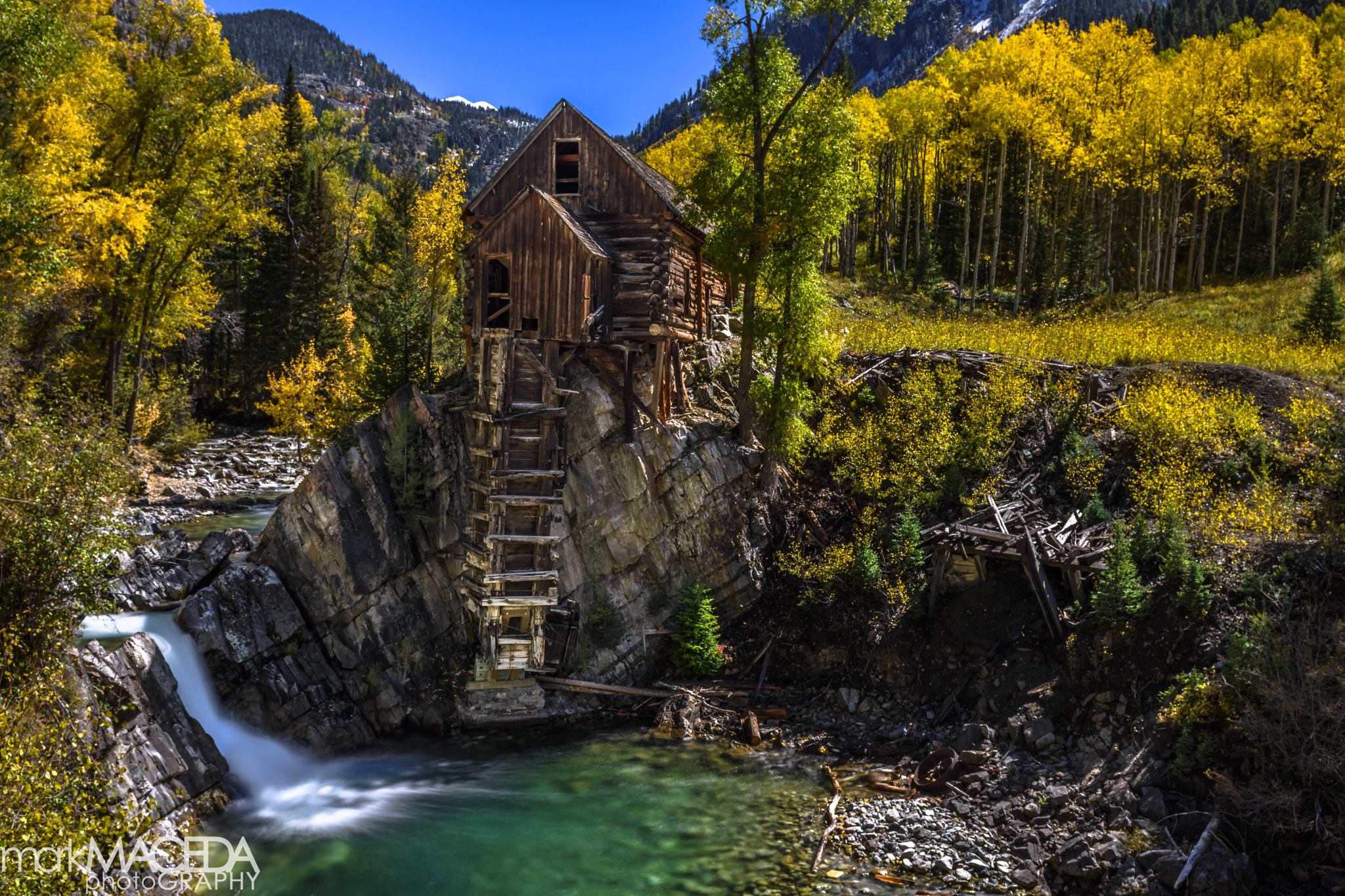 Nikon AF-S Nikkor 24-70mm F2.8G ED sample photo. Crystal mill photography