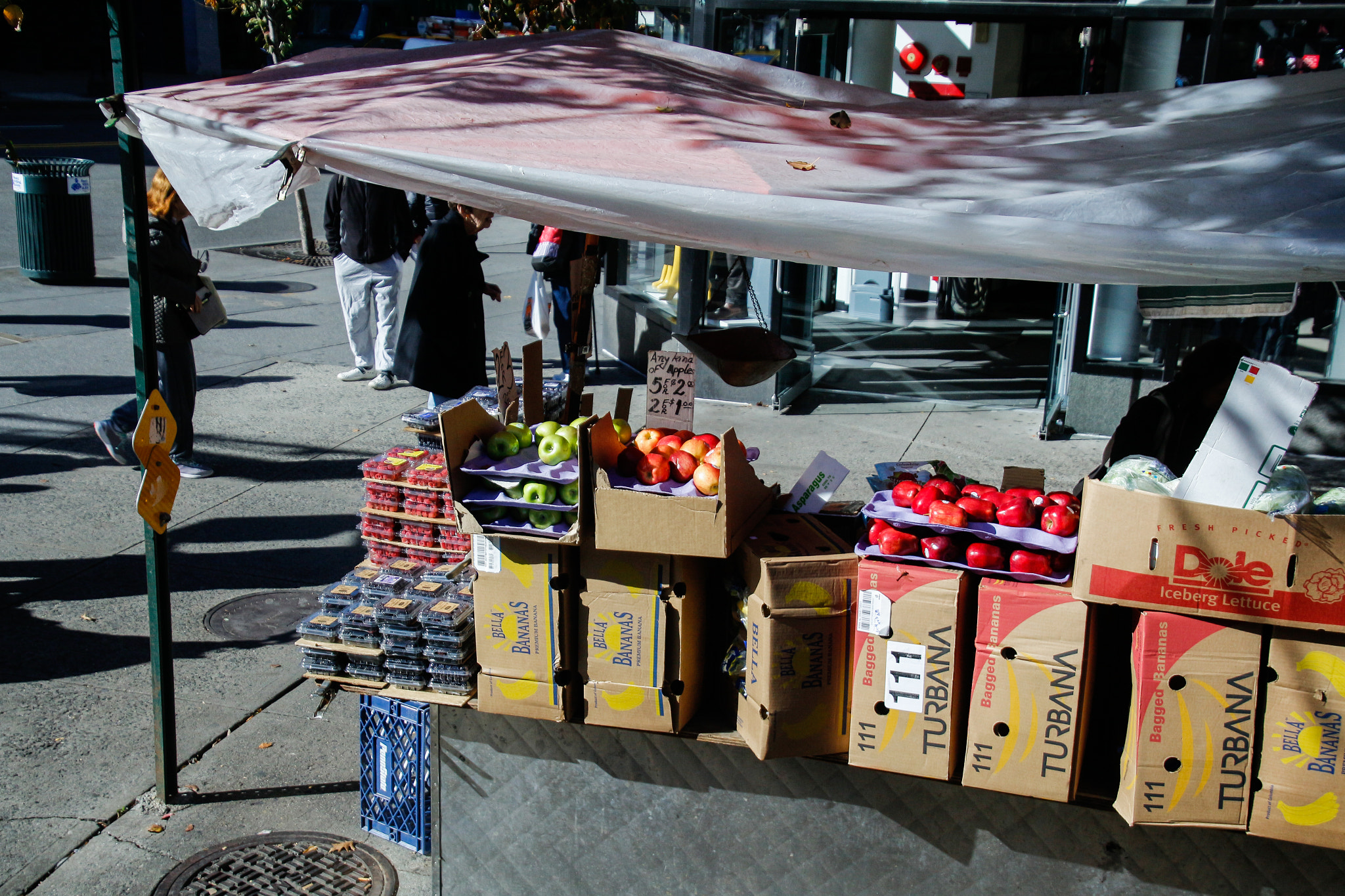 Canon EOS 700D (EOS Rebel T5i / EOS Kiss X7i) sample photo. Apples in the big apple photography