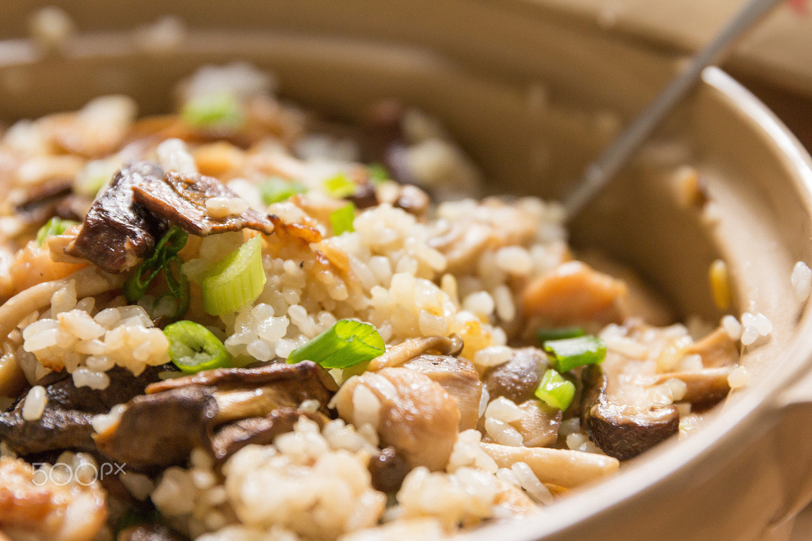 Canon EF 24-70mm F2.8L II USM sample photo. Mushrooms and chicken casserole rice photography