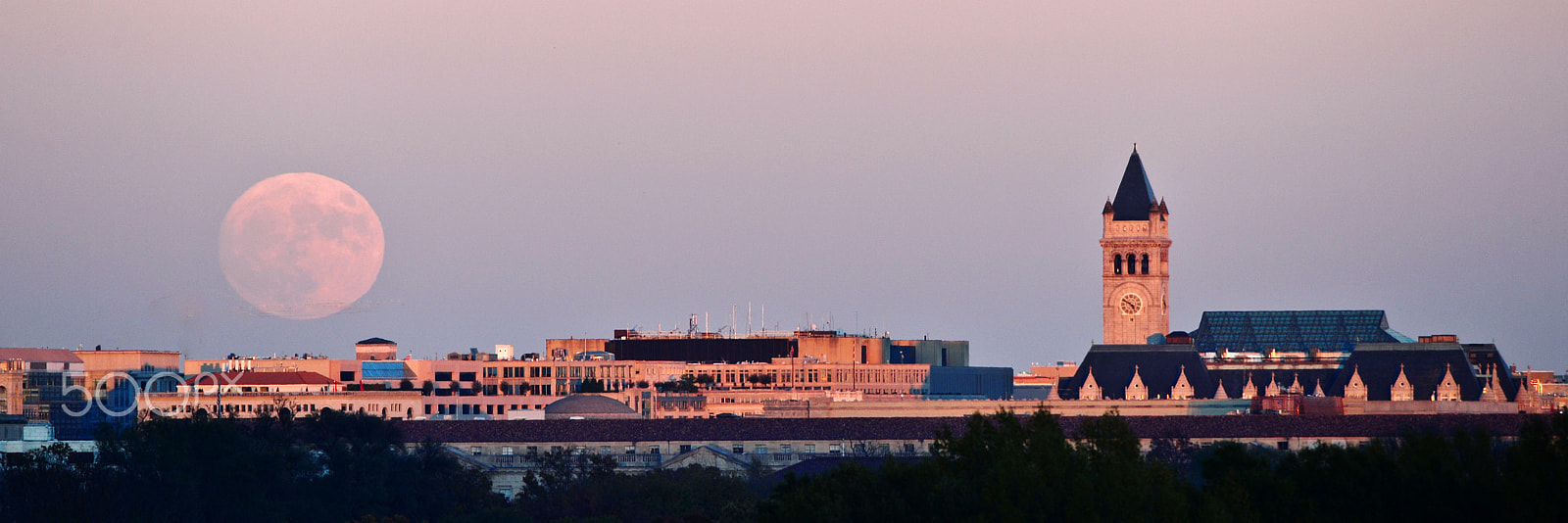 Nikon Df sample photo. Sunset in dc photography